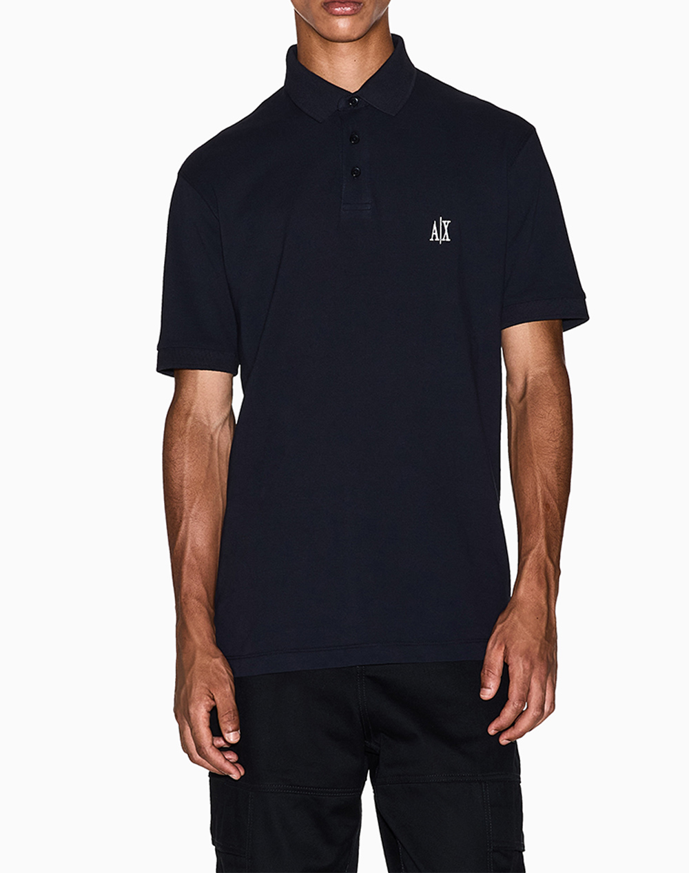 Men's Polo Shirts Armani Exchange Black