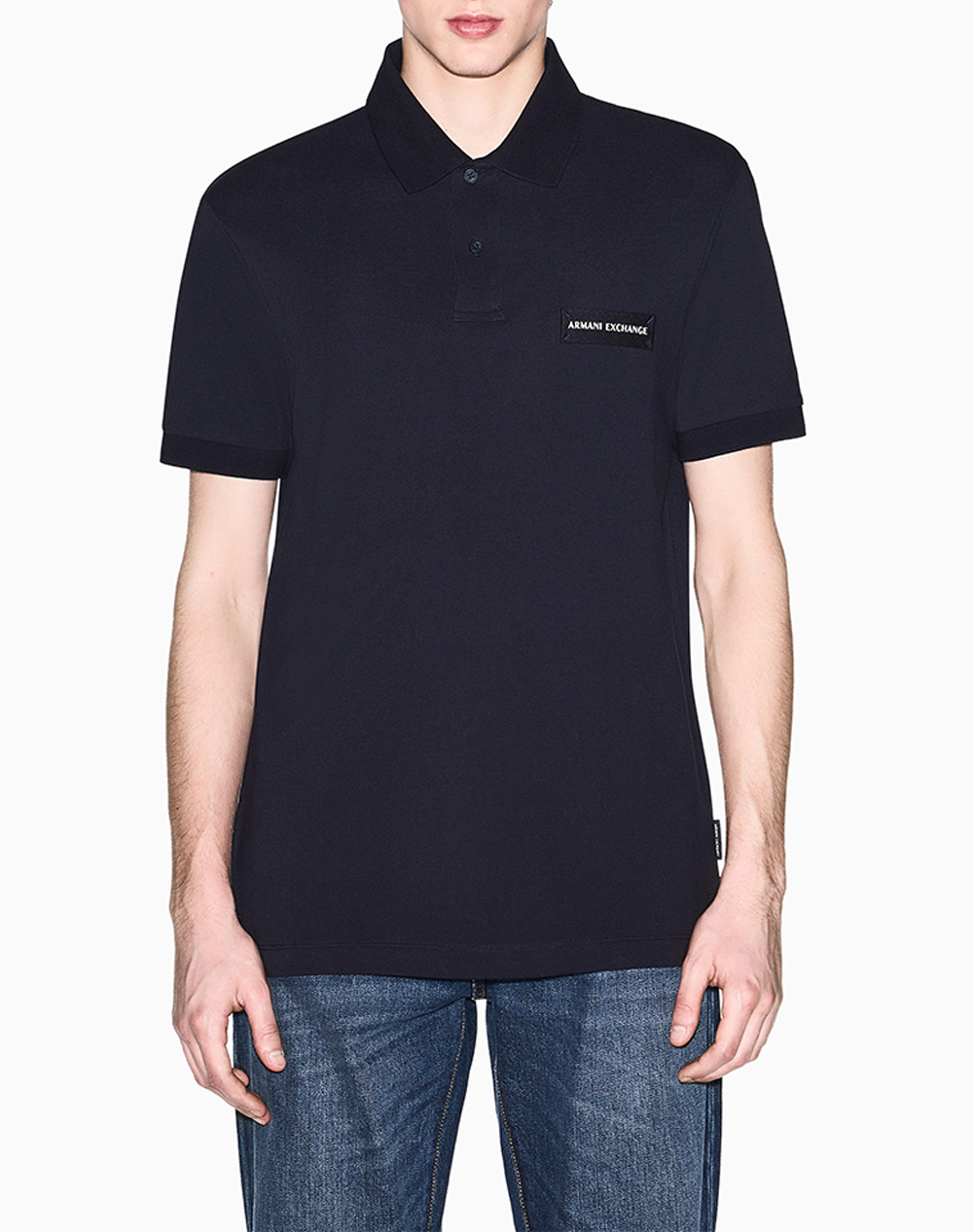 Men's Polo Shirts Armani Exchange Ecru