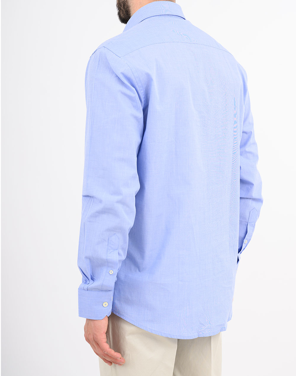 Ascot Shirt 15352212-04 Ciel ανδρικά ρούχα πουκάμισα Politikos Shop Πολιτικός