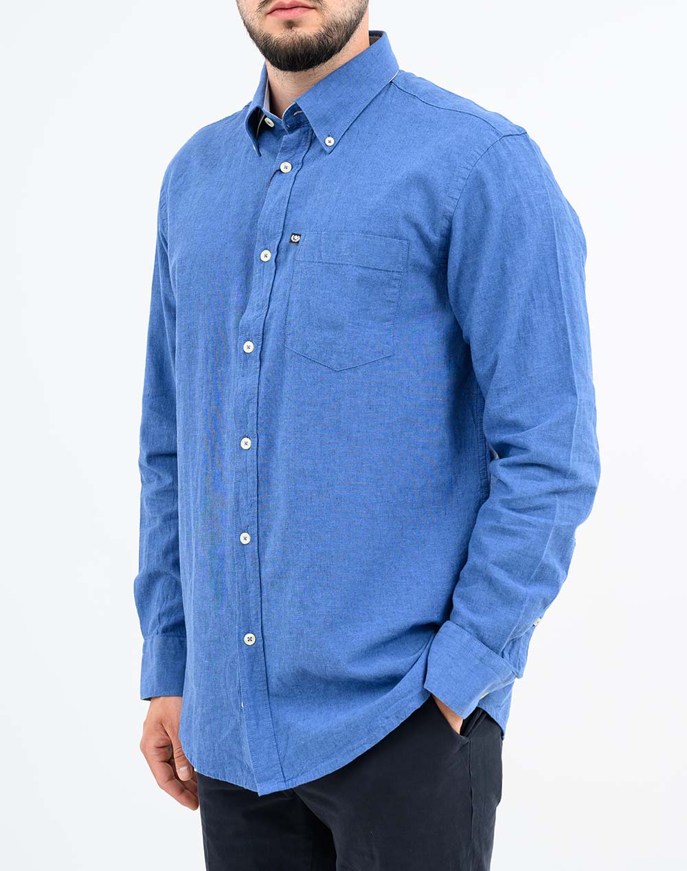 ASCOT ΠΟΥΚΑΜΙΣΟ 15362209-10 Blue