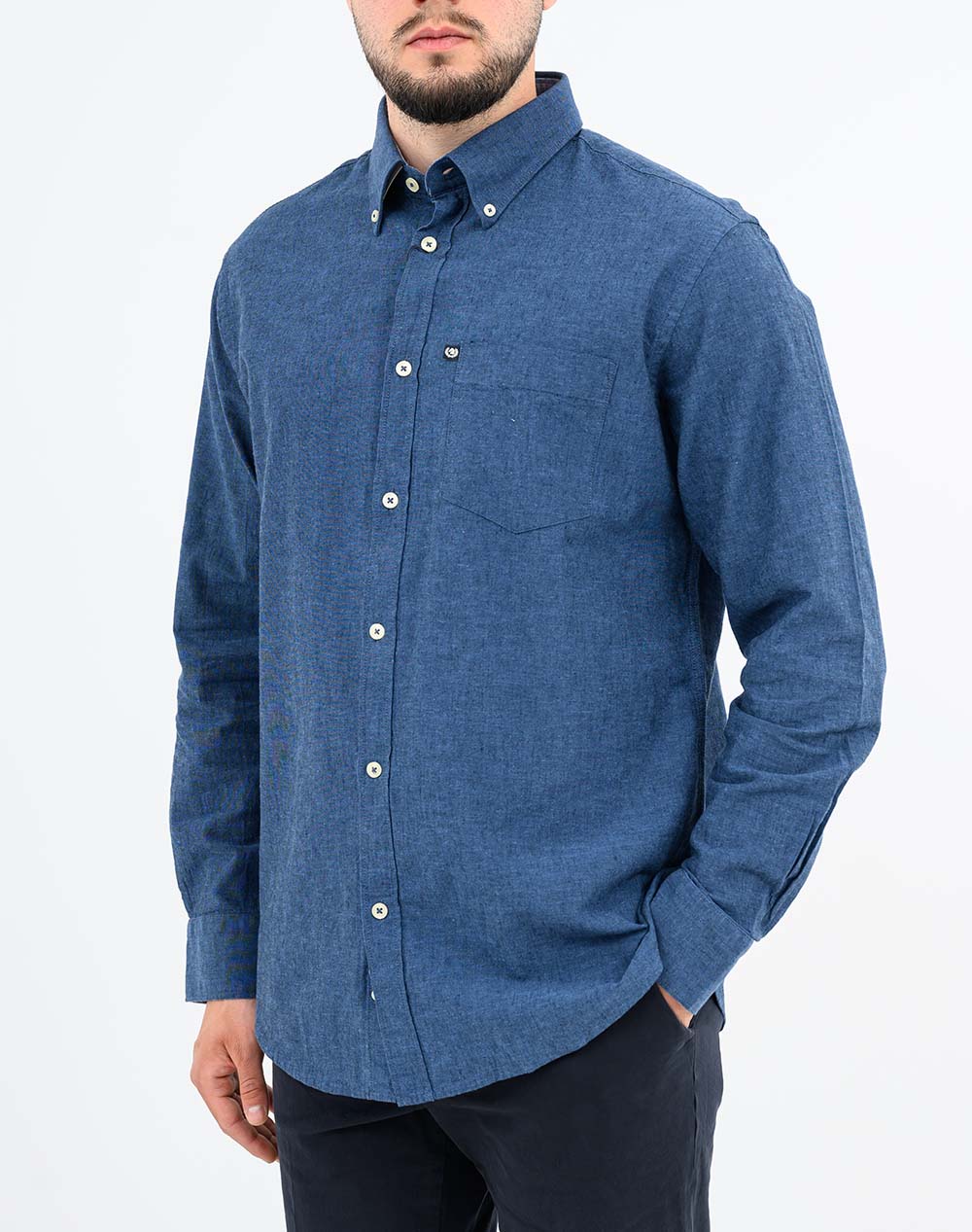 ASCOT ΠΟΥΚΑΜΙΣΟ 15362209-23 NavyBlue