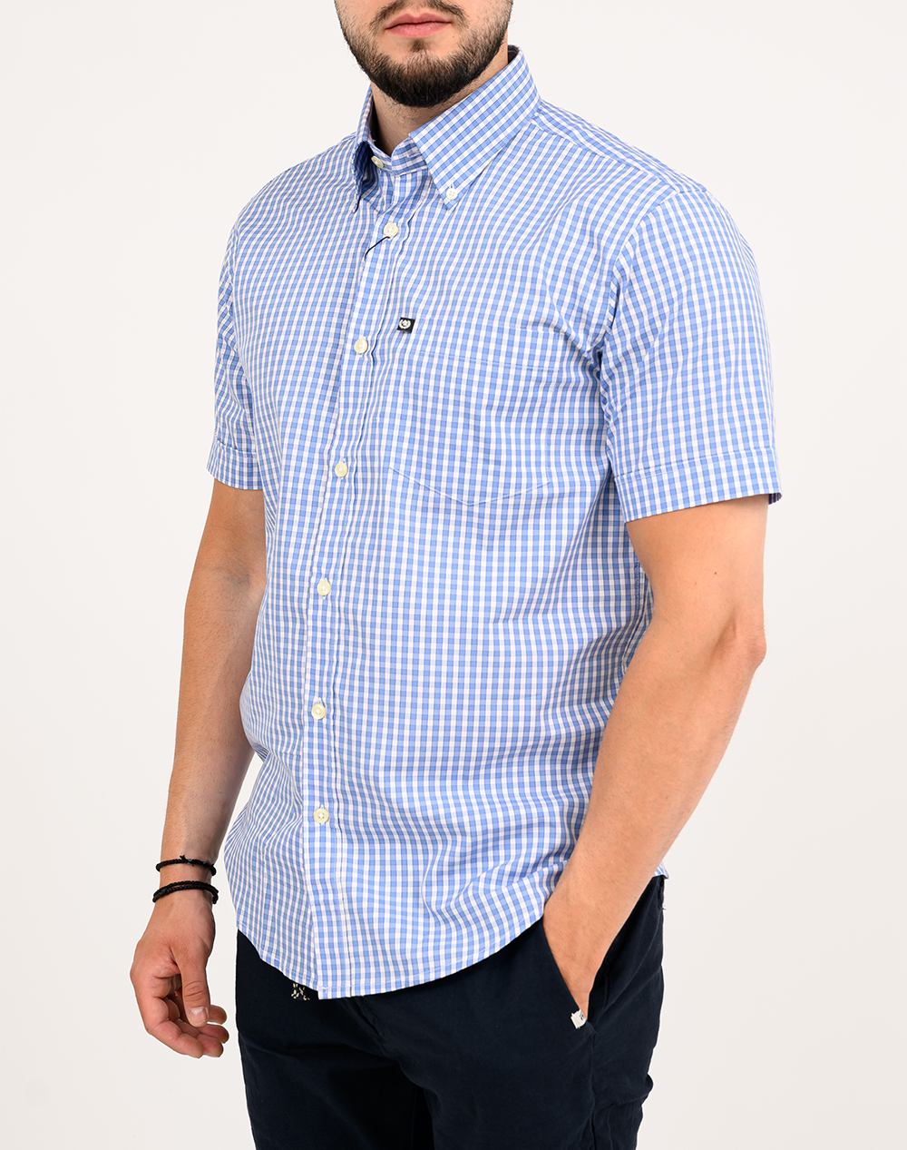 ASCOT SHIRT 15373254-52 Cyan