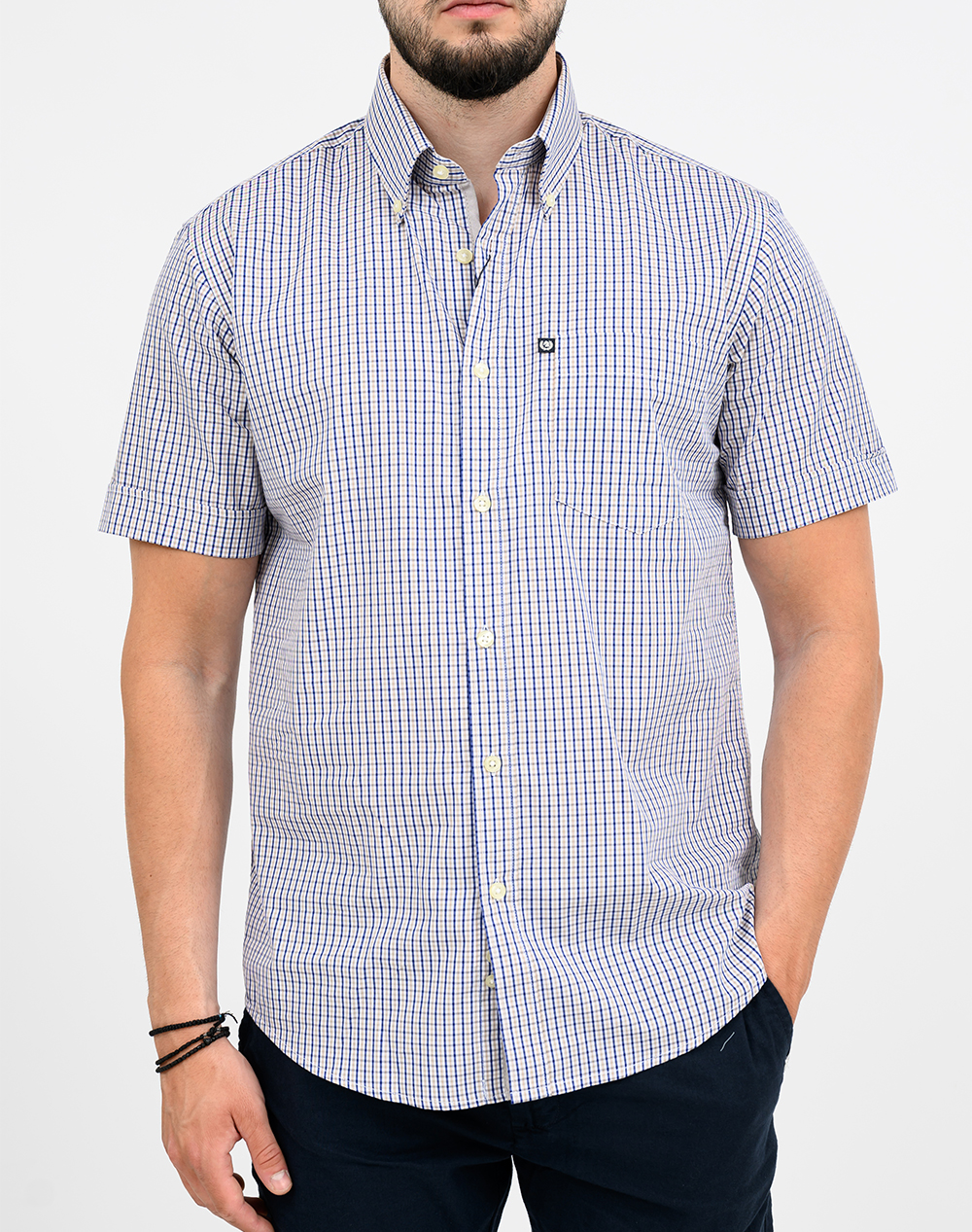Ascot Shirt 15373254-11 Mixed ανδρικά ρούχα πουκάμισα Politikos Shop Πολιτικός