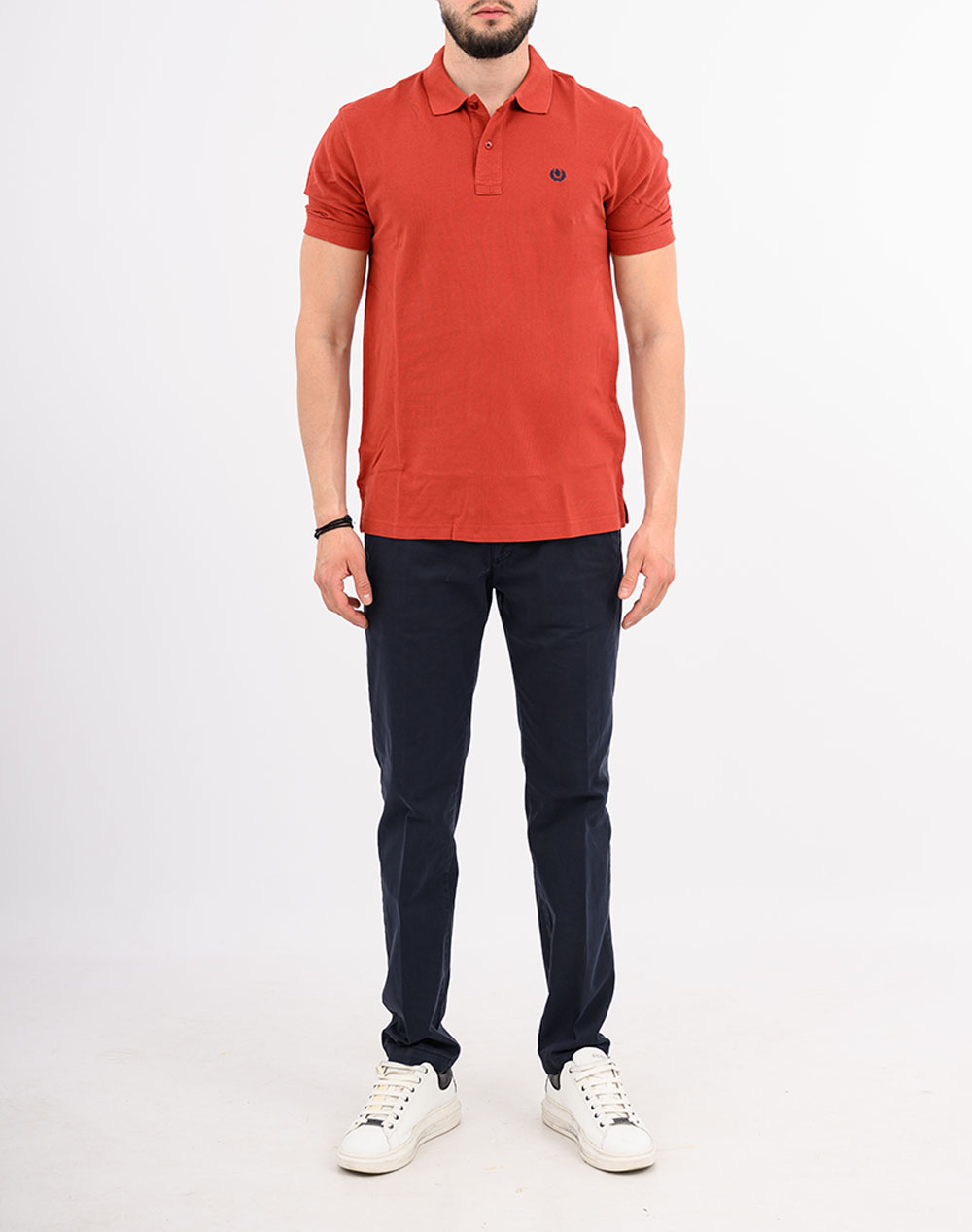 Ascot Polo 15388350-55 Orangered ανδρικά ρούχα μπλούζες Politikos Shop Πολιτικός