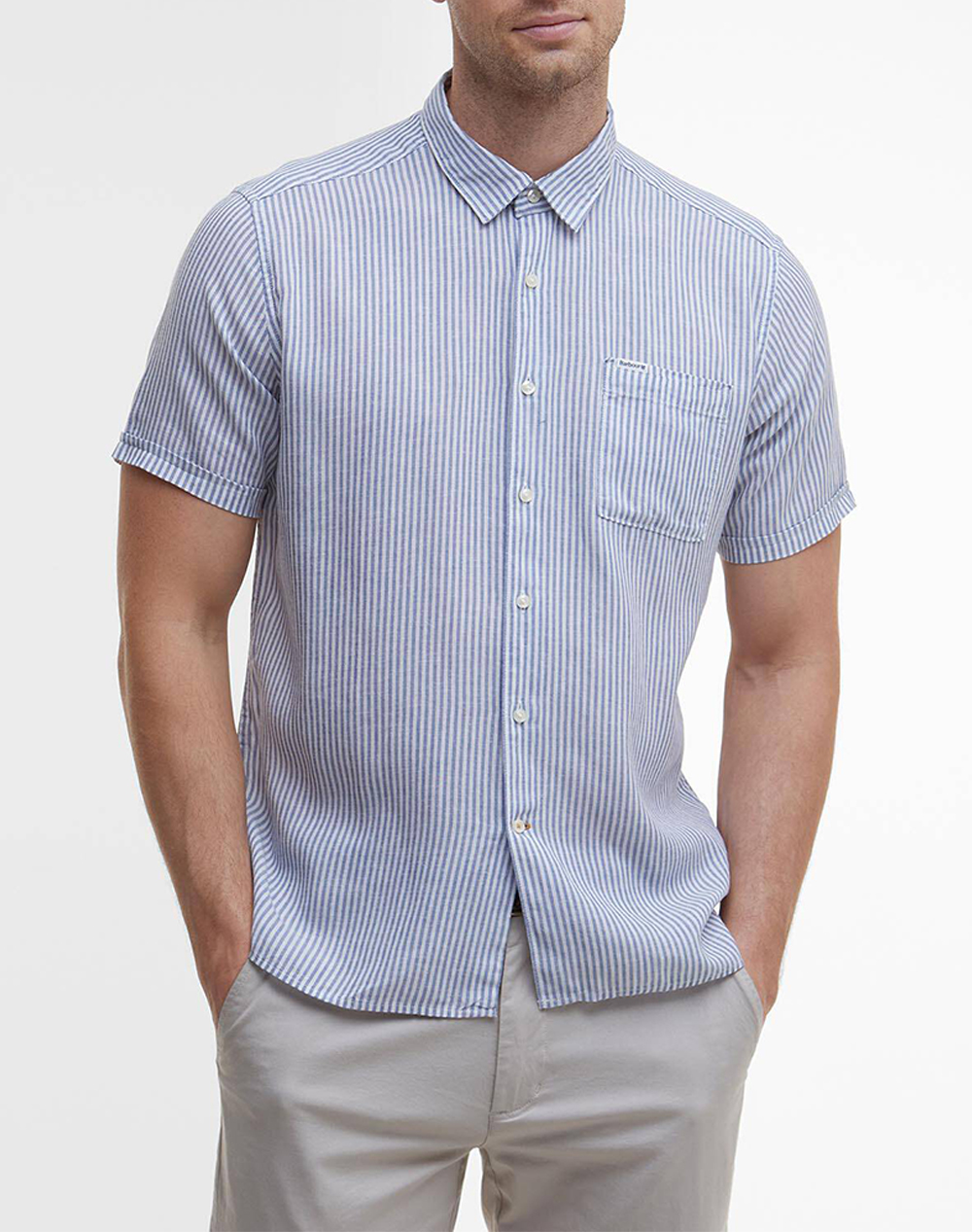 BARBOUR ΠΟΥΚΑΜΙΣΟ MSH5282-BRNY91 NavyBlue