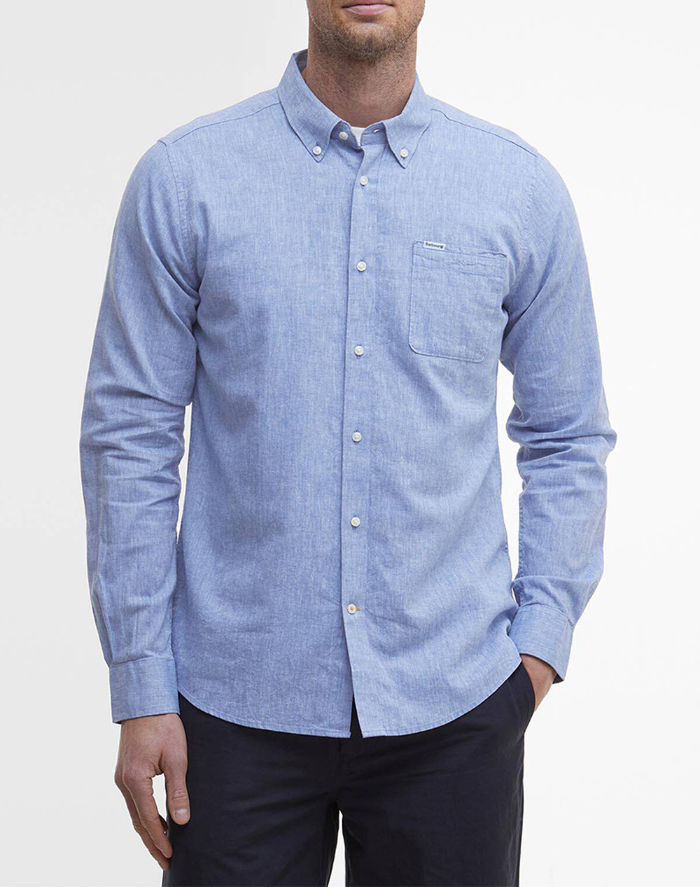 BARBOUR ΠΟΥΚΑΜΙΣΟ MSH5090-BRBL33 Blue