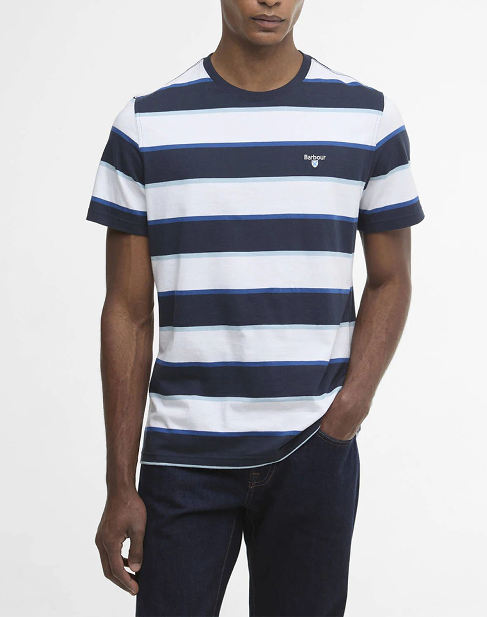 BARBOUR ΜΠΛΟΥΖΑ T-SHIRT Κ/Μ MTS1564-BRNY91 NavyBlue