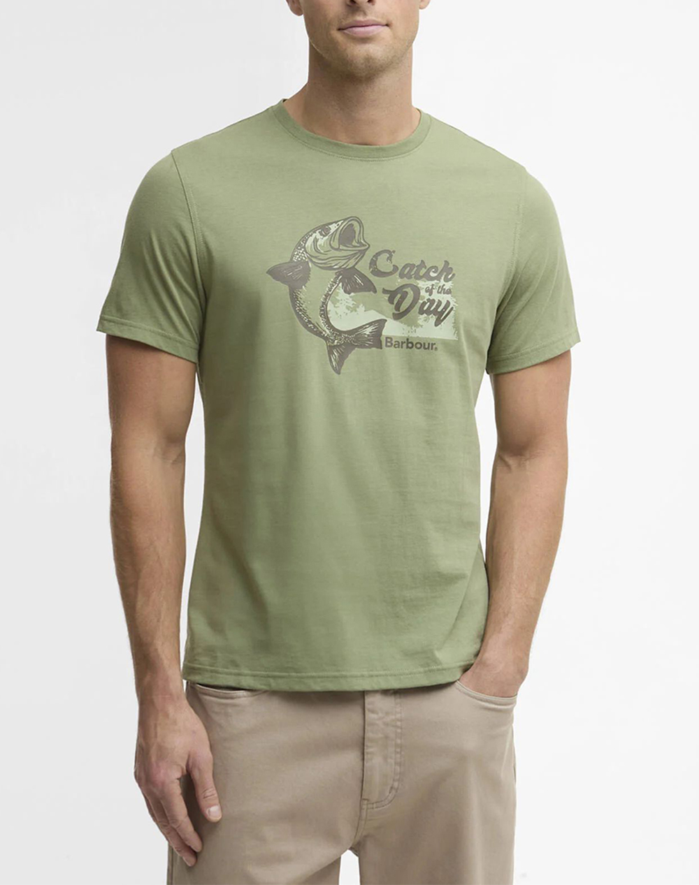 BARBOUR ΜΠΛΟΥΖΑ T-SHIRT Κ/Μ MTS1561-BRGN34.5 Green