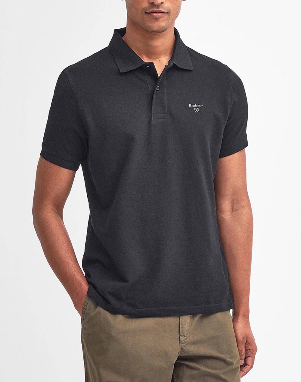 BARBOUR ΜΠΛΟΥΖΑ POLO MML1367-BRBK31.2 Black