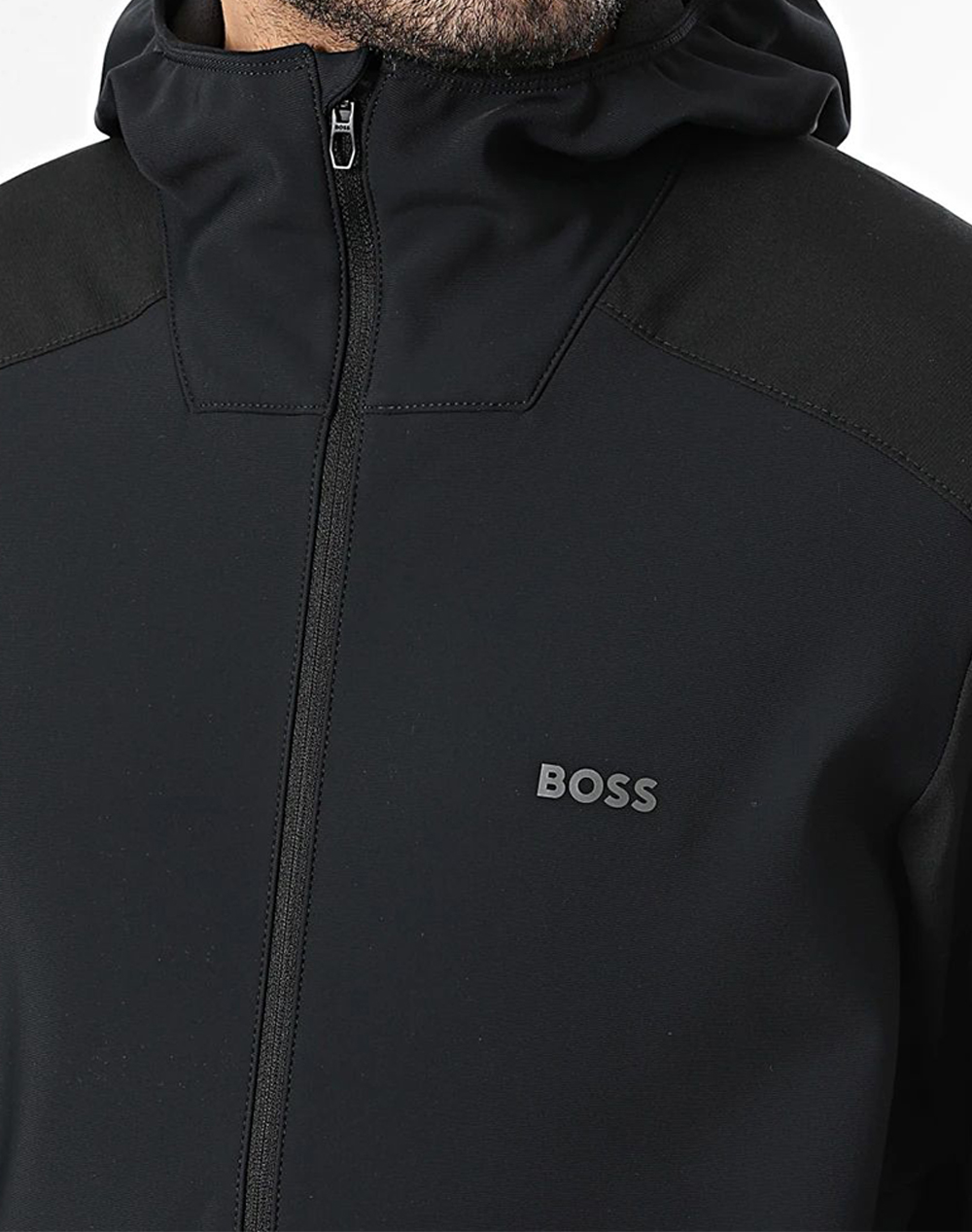 Boss Lw Cruiselite Hy Hd10273067 01 50551077-001 Black ανδρικά ρούχα Πανωφορια μπουφάν Politikos Shop Πολιτικός