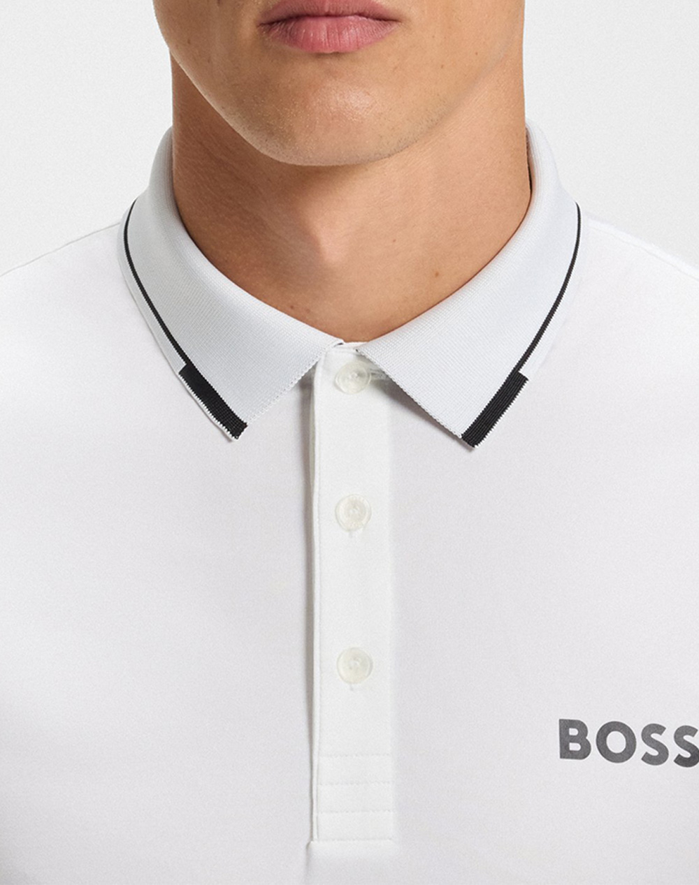 Boss Paul Pro 10258089 01 50506203-104 Offwhite ανδρικά ρούχα μπλούζες Polo Politikos Shop Πολιτικός