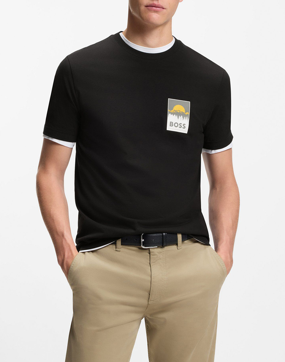 BOSS Te_Plain 10276582 01 50556023-001 Black