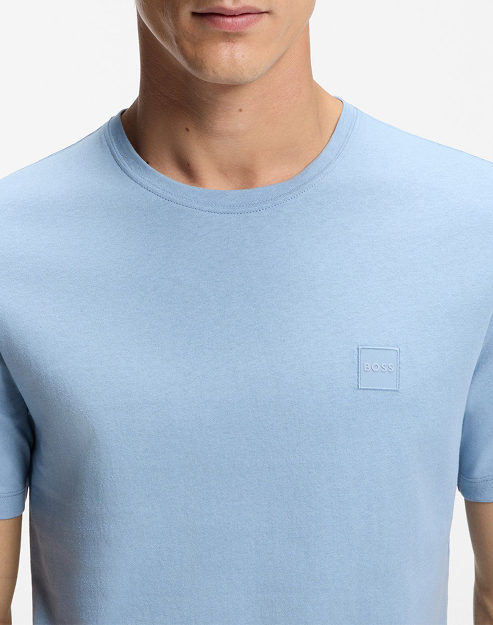 Boss Tales 10242631 02 50508584-458 Lightblue ανδρικά ρούχα μπλούζες T-Shirt Politikos Shop Πολιτικός