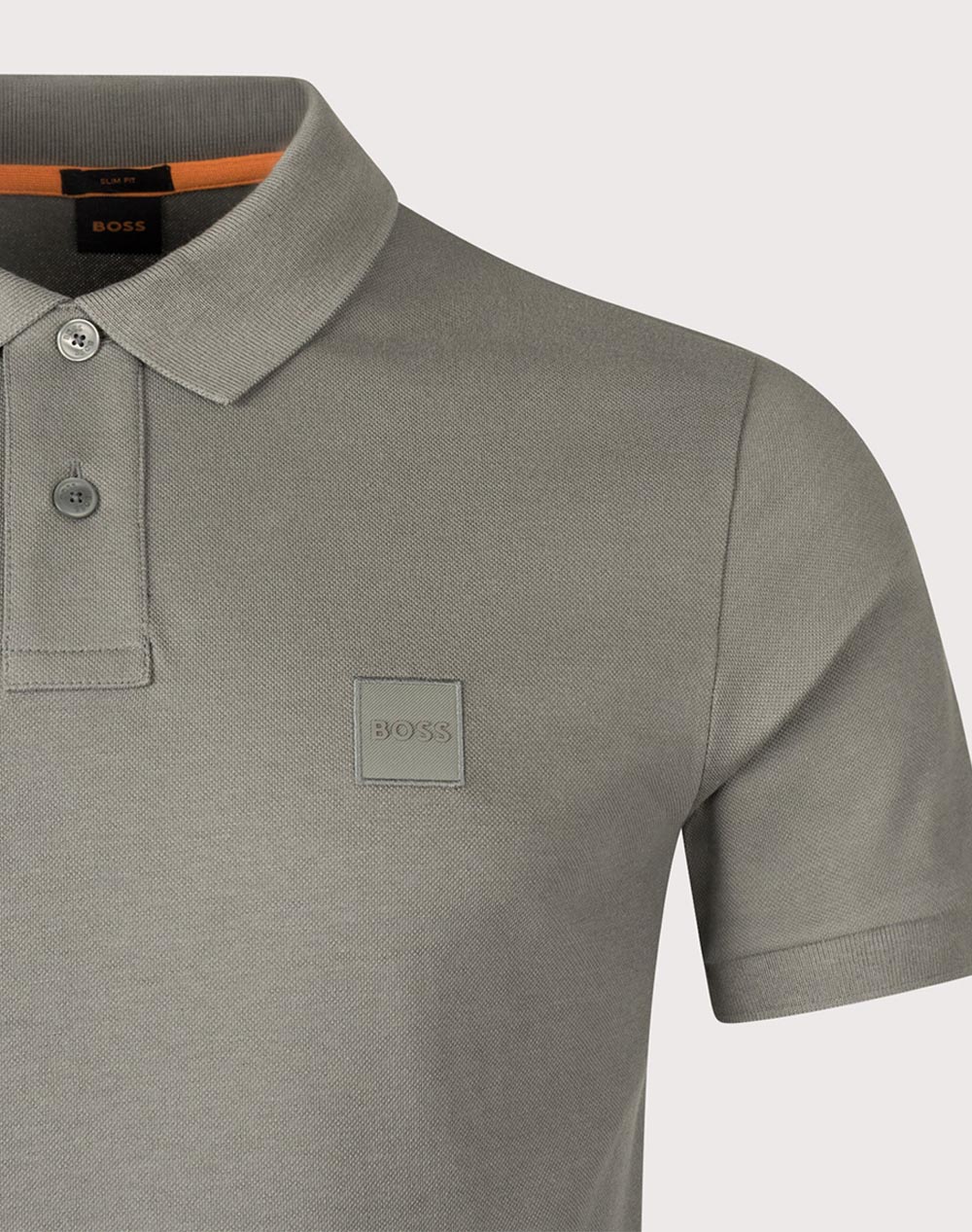 Boss Passenger 10256683 01 50507803-076 Gray ανδρικά ρούχα μπλούζες Polo Politikos Shop Πολιτικός
