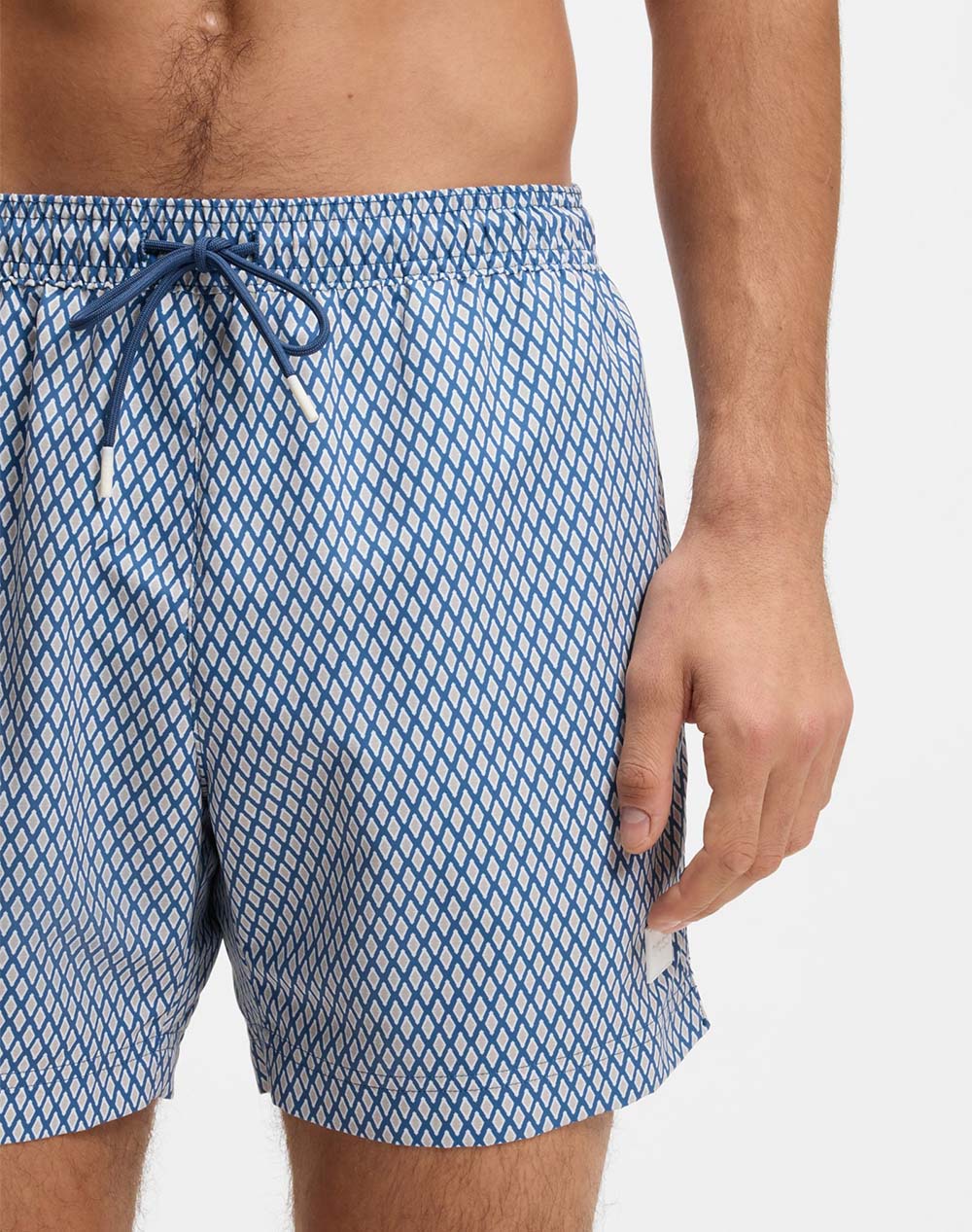 Boss Vibe 10261220 01 50518968-462 Blue ανδρικά ρούχα μαγιό Σορτς Politikos Shop Πολιτικός
