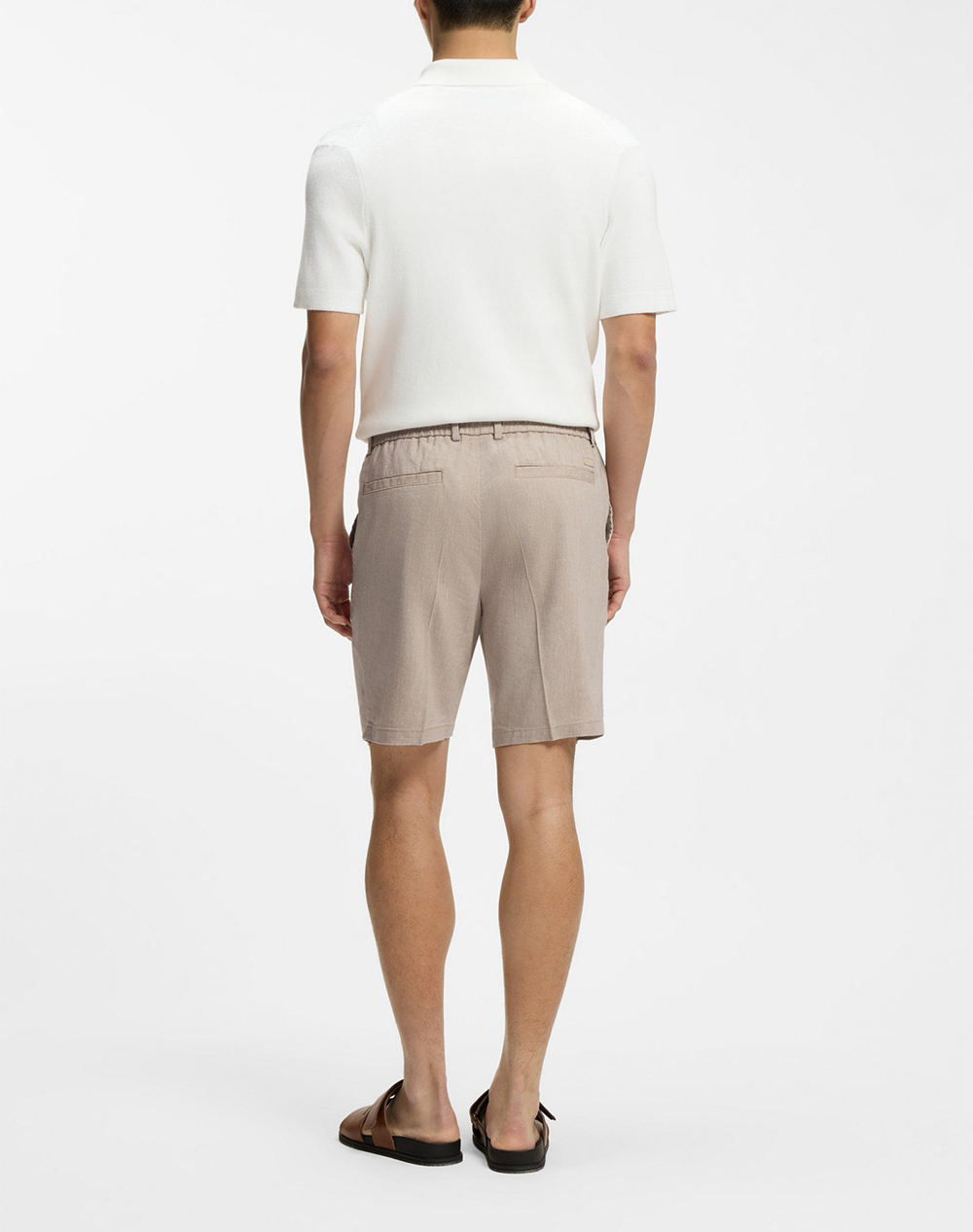 BOSS H-Kane1-RDS-Shorts 10270605 01 50557537-286 Biege φωτογραφία