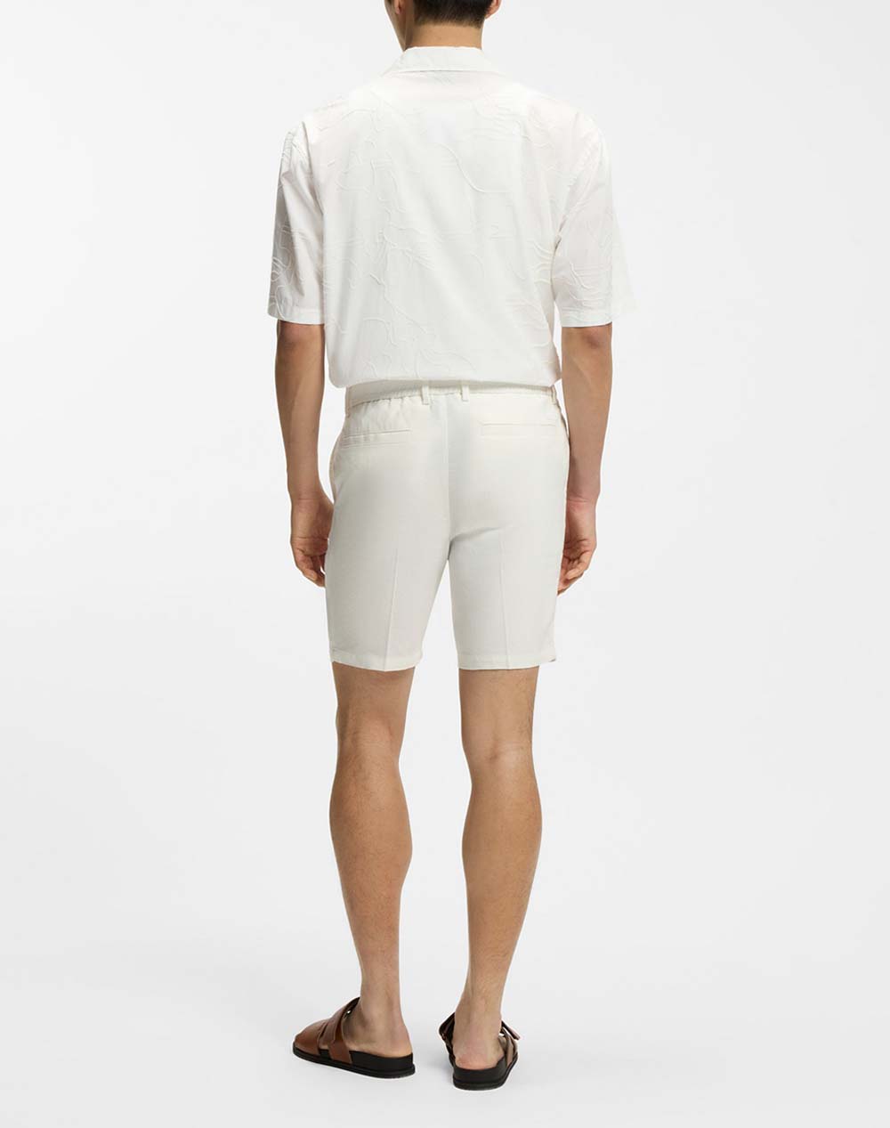 BOSS H-Kane1-RDS-Shorts 10270605 01 50557537-100 White φωτογραφία