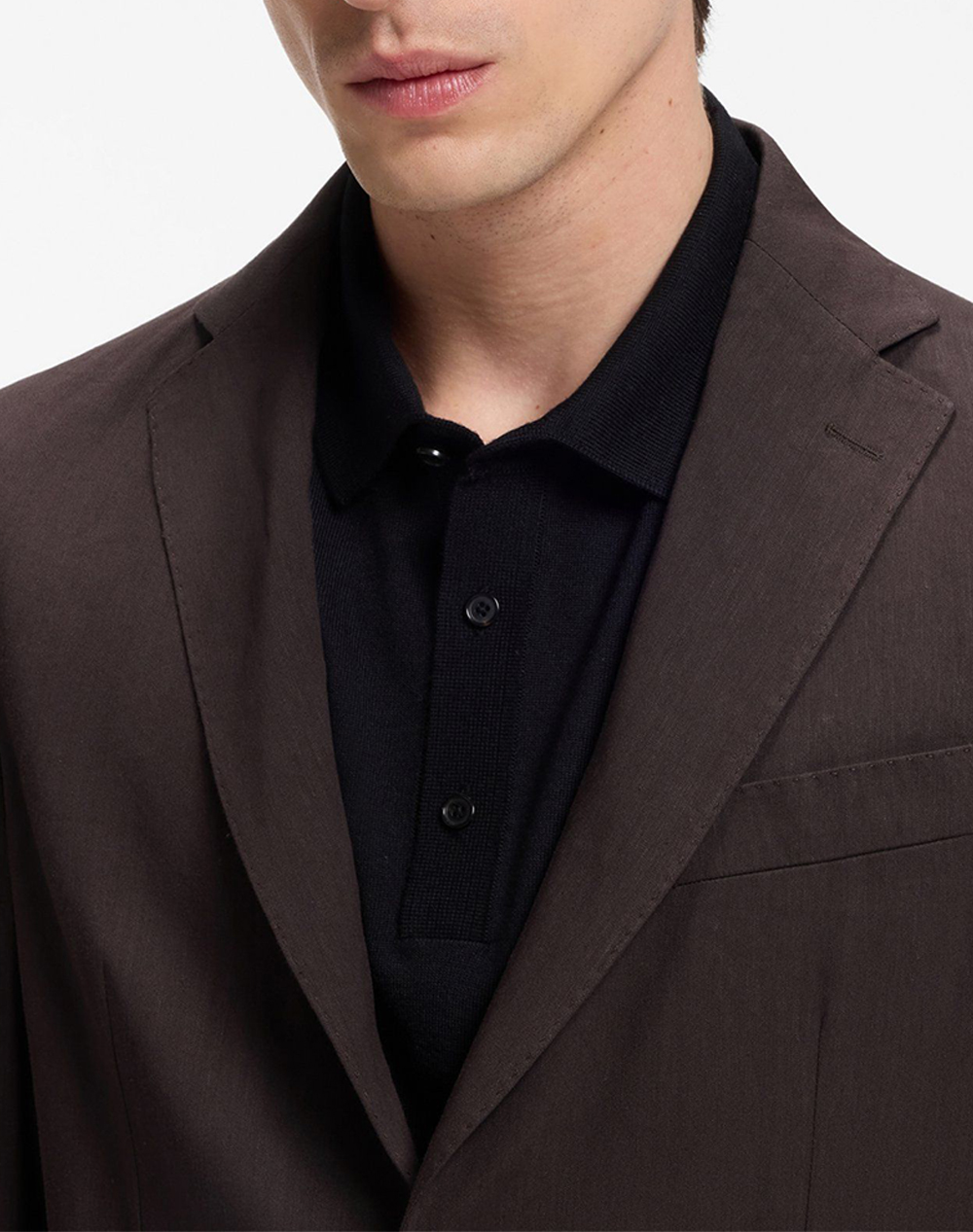 Boss P-Hanry-Wg-262 10270292 01 50561959-207 Darkbrown ανδρικά ρούχα Πανωφορια Σακακια Politikos Shop Πολιτικός