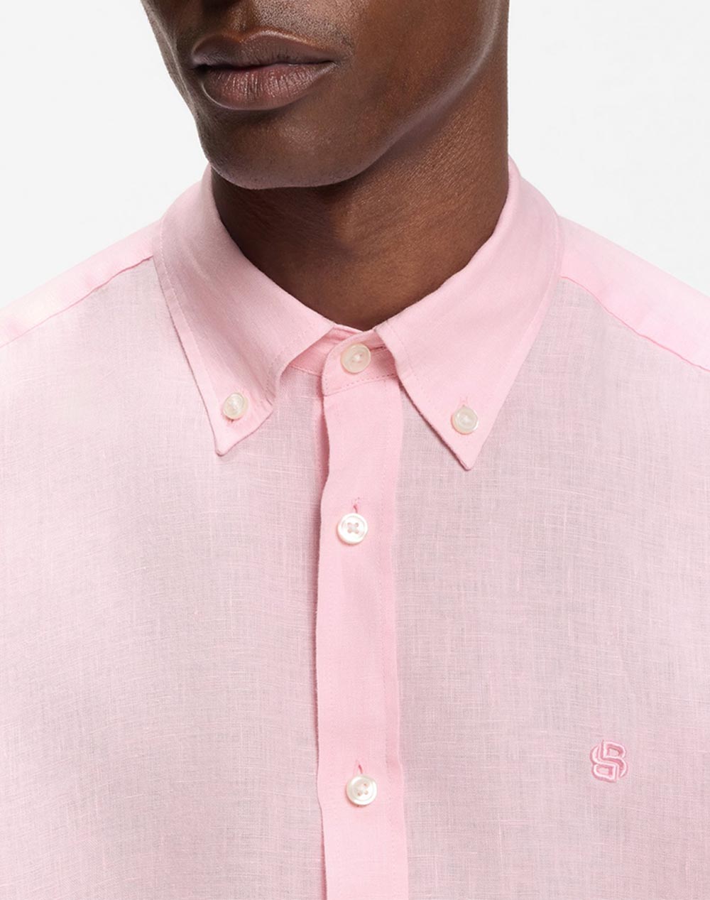 Boss H-Liam-Bd-E-C1-261 10261979 01 50556077-690 Lightpink ανδρικά ρούχα πουκάμισα Politikos Shop Πολιτικός