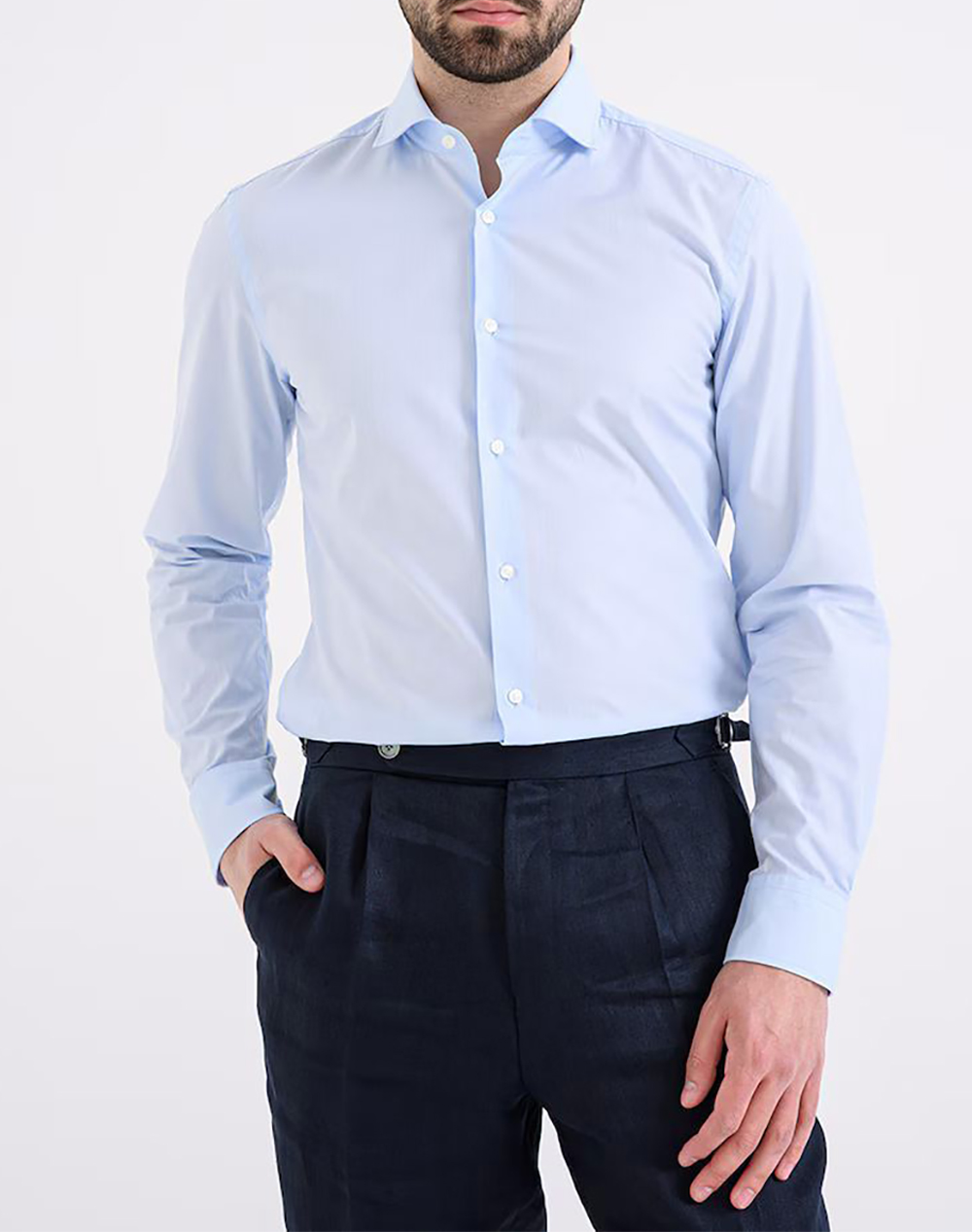BOSS H-HANK-SP-C1-261 10278521 01 50560645-450 LightBlue