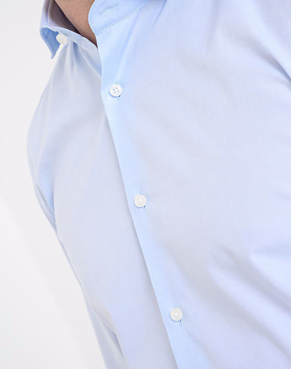 Boss H-Hank-Sp-C1-261 10278521 01 50560645-450 Lightblue ανδρικά ρούχα πουκάμισα Politikos Shop Πολιτικός