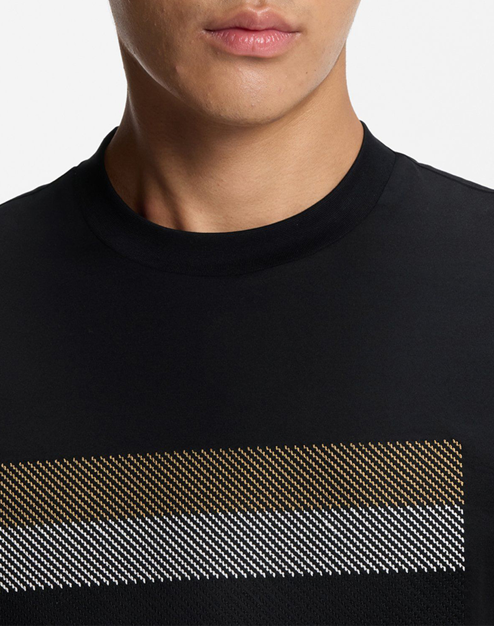 Boss C-Taut 10 10277890 01 50556354-001 Black ανδρικά ρούχα μπλούζες T-Shirt Politikos Shop Πολιτικός