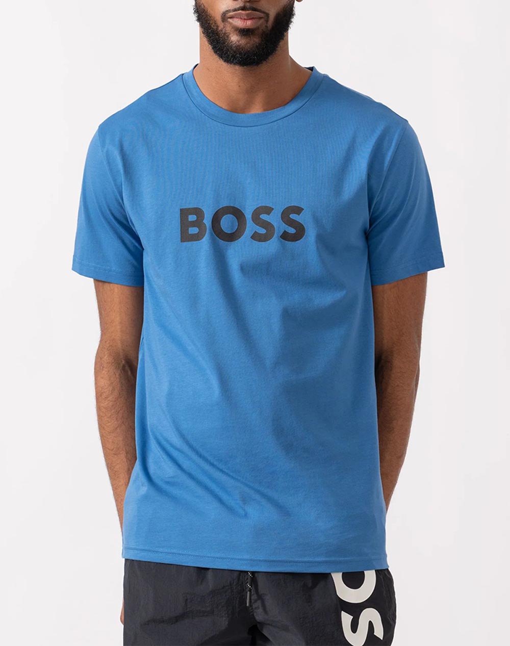 BOSS T-Shirt RN 10249533 01 50491706-436 Turquoise