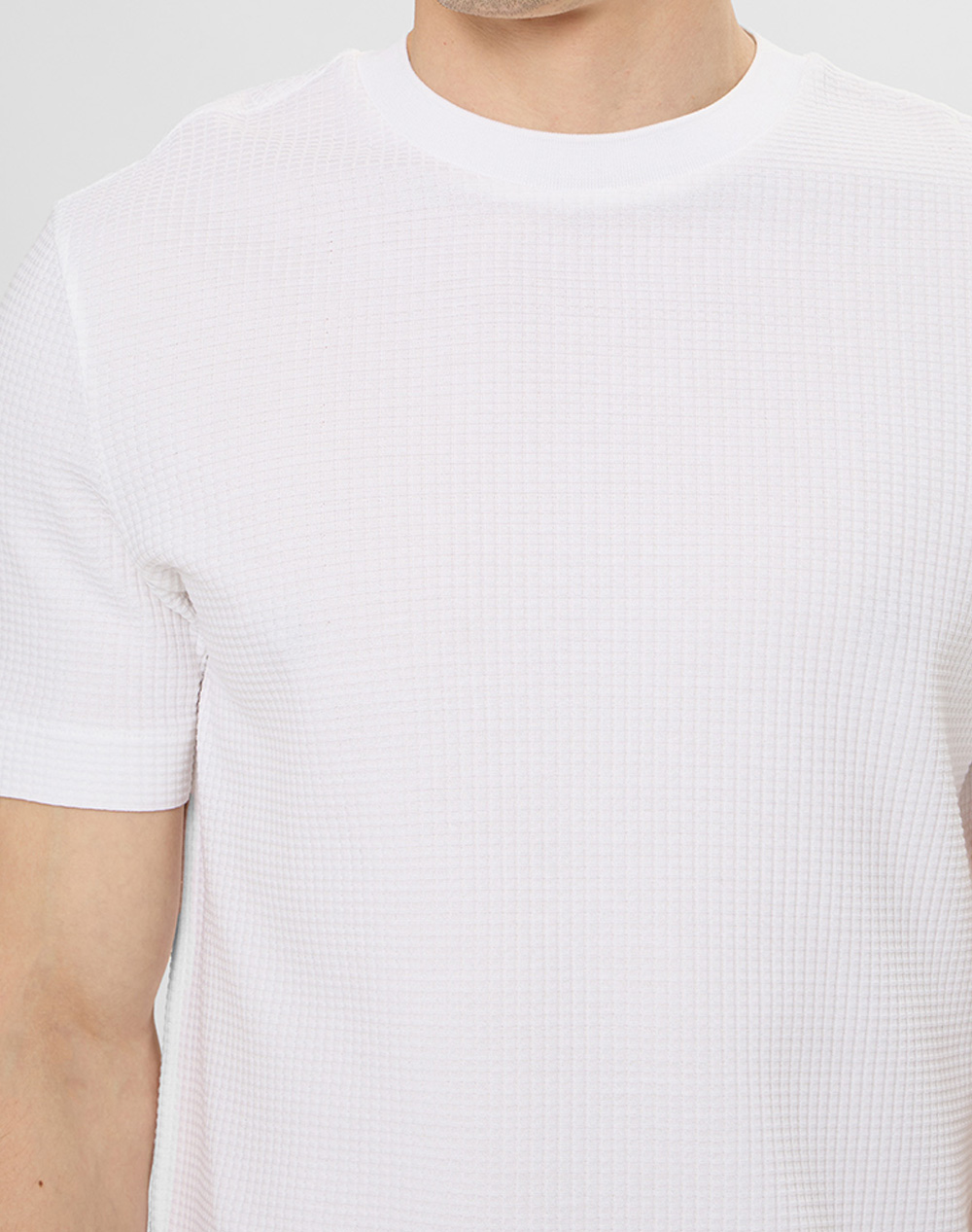 Boss H-Thompson 237 10279661 01 50559677-100 White ανδρικά ρούχα μπλούζες T-Shirt Politikos Shop Πολιτικός