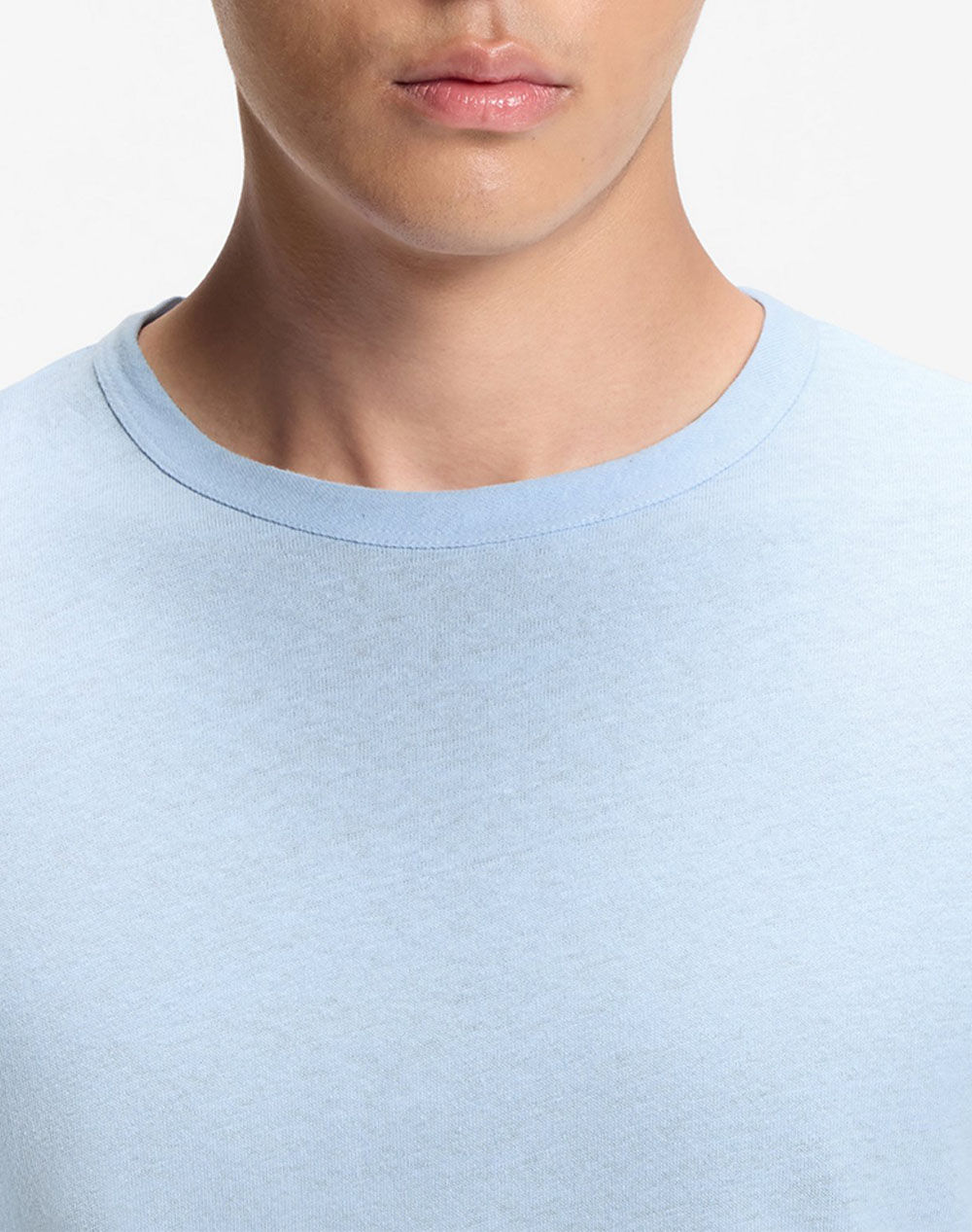 Boss H-Taut 235 10270466 01 50559166-450 Lightblue ανδρικά ρούχα μπλούζες T-Shirt Politikos Shop Πολιτικός