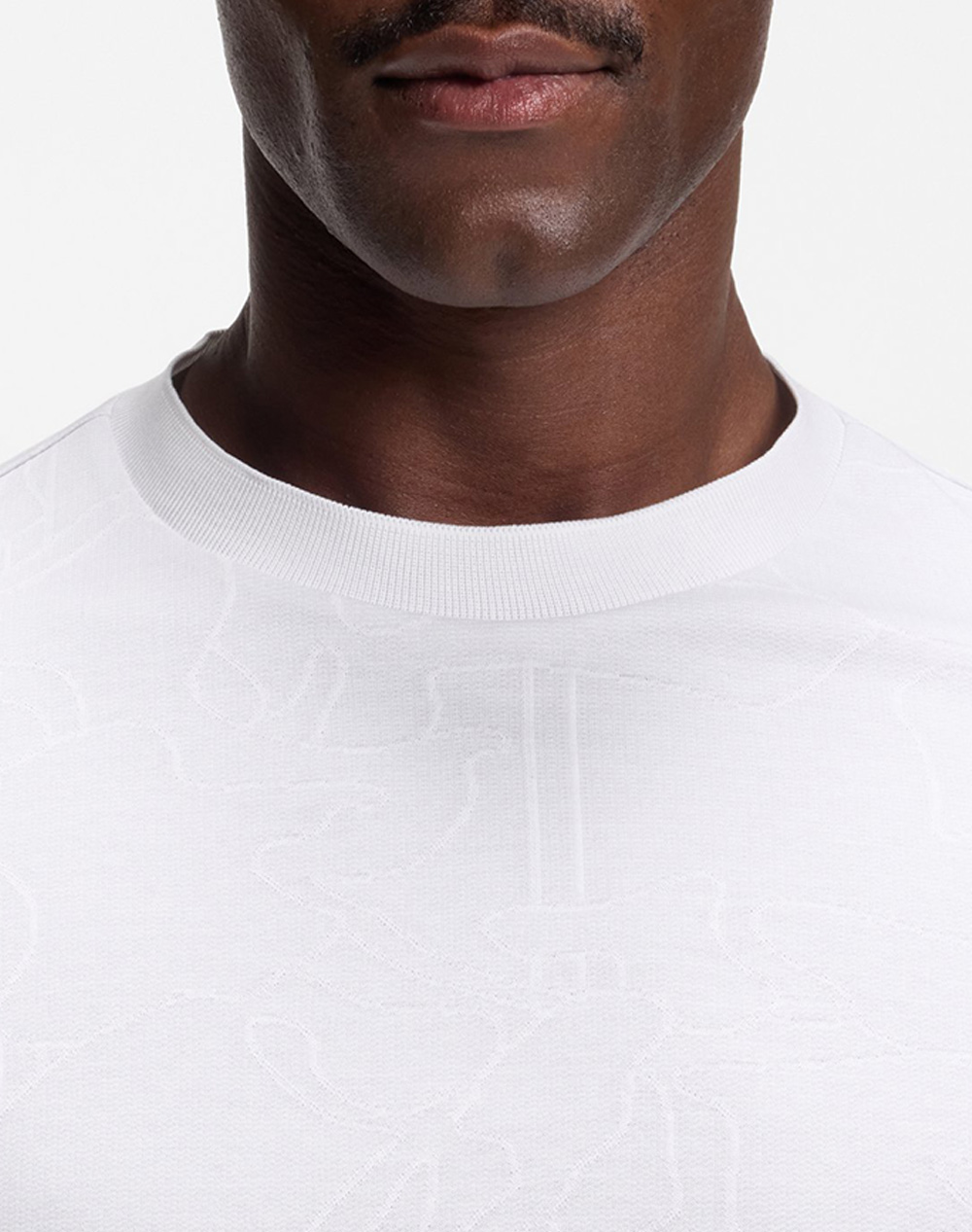 Boss H-Thompson 233 10279664 01 50558850-100 White ανδρικά ρούχα μπλούζες T-Shirt Politikos Shop Πολιτικός