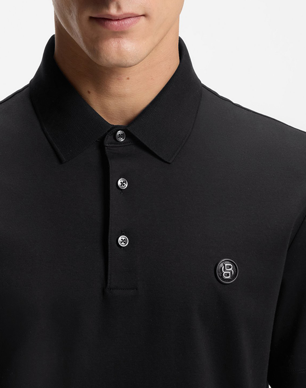 Boss C-Parris 01 10263030 02 50555829-001 Black ανδρικά ρούχα μπλούζες Polo Politikos Shop Πολιτικός