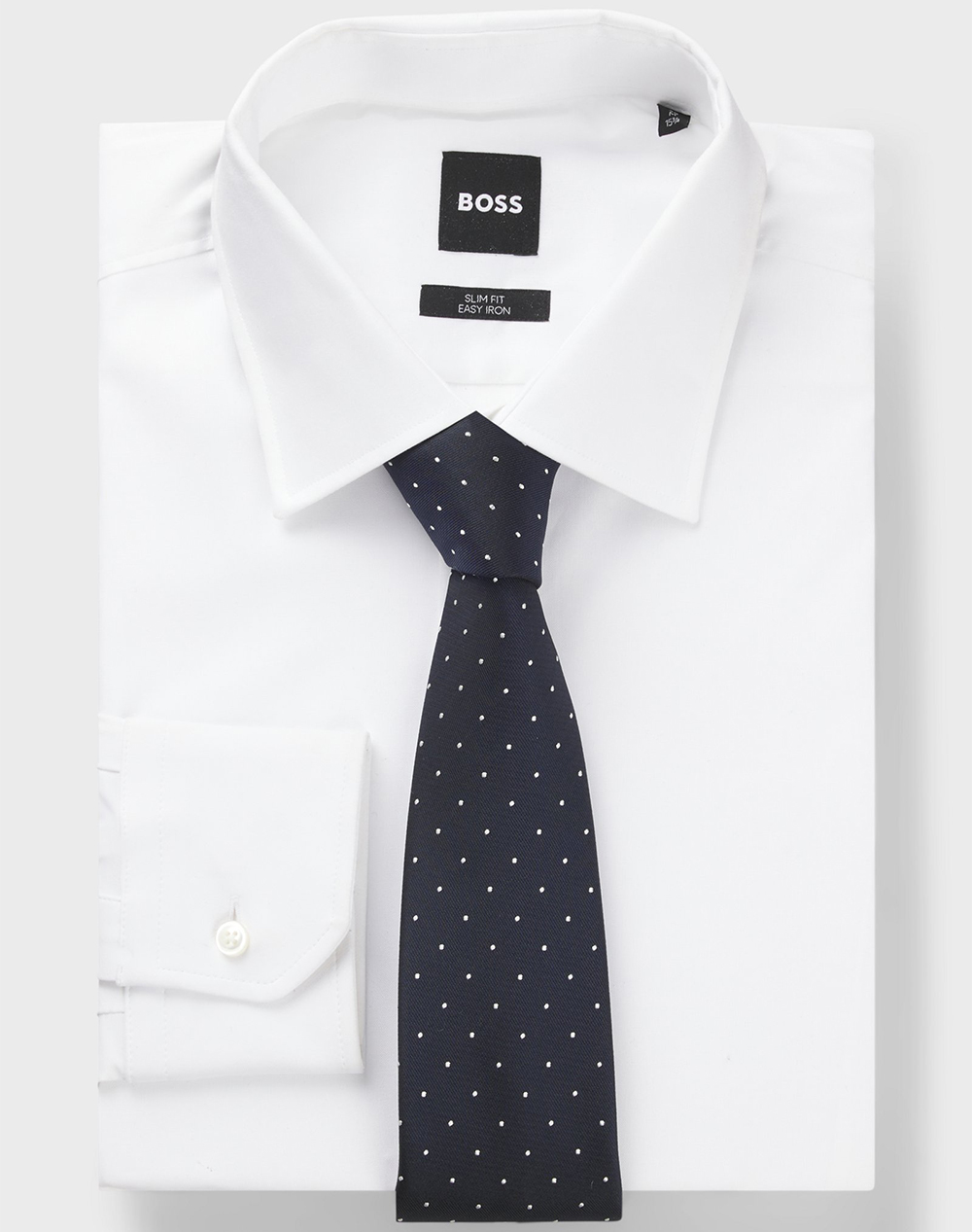 BOSS H-TIE CM 7.5 253 10276762 01 50555923-404 DarkBlue φωτογραφία
