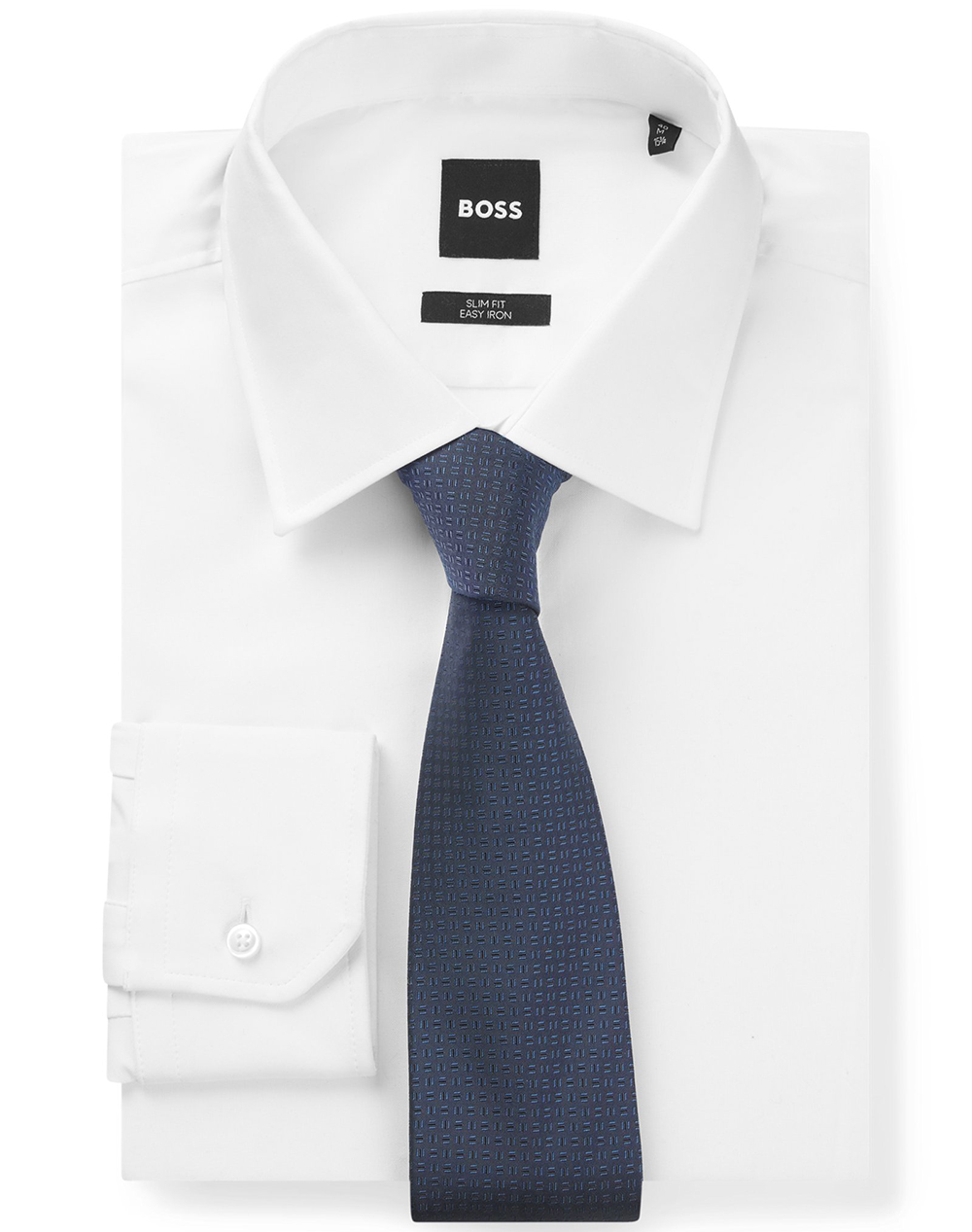 BOSS H-TIE CM 7.5 253 10276751 01 50555931-468 Blue φωτογραφία