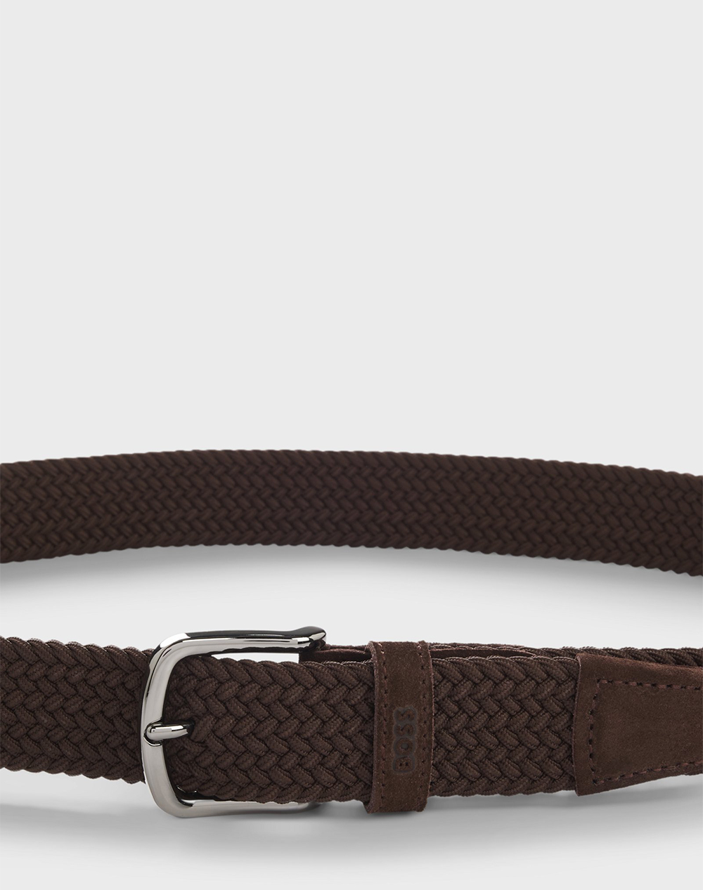 Boss Sash-Wne-Sd Sz35 10254621 01 50537169-201 Darkbrown ανδρικά αξεσουάρ Ζωνες Politikos Shop Πολιτικός