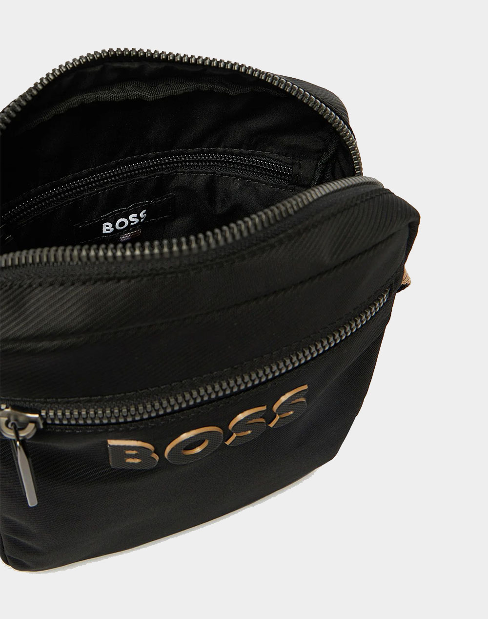 Boss Catch 3 0 Ns Zip 10249707 01 50511961-004 Black ανδρικά αξεσουάρ τσάντες Politikos Shop Πολιτικός