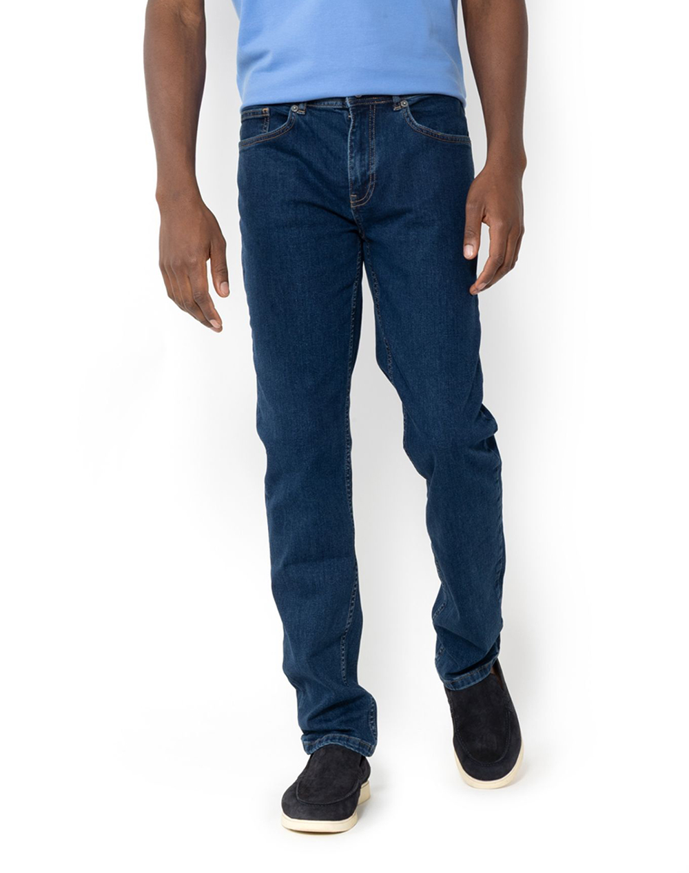 THE BOSTONIANS ΠΑΝΤΕΛΟΝΙ DENIM 5POCKET REGULAR FIT 3CJ2501025-DARK DenimBlue