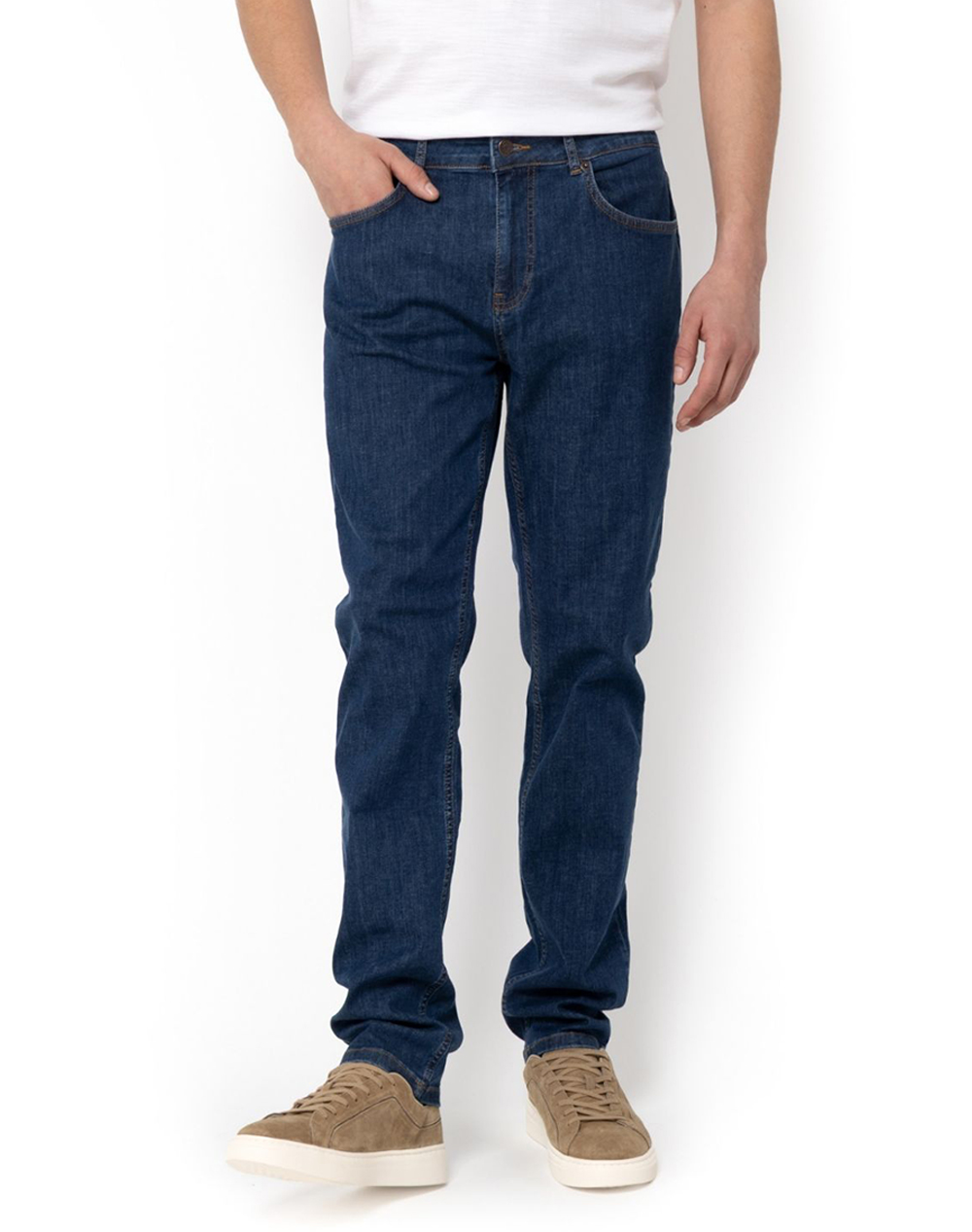 THE BOSTONIANS ΠΑΝΤΕΛΟΝΙ DENIM 5POCKET REGULAR FIT 3CJ2501303-INDIGO DenimBlue