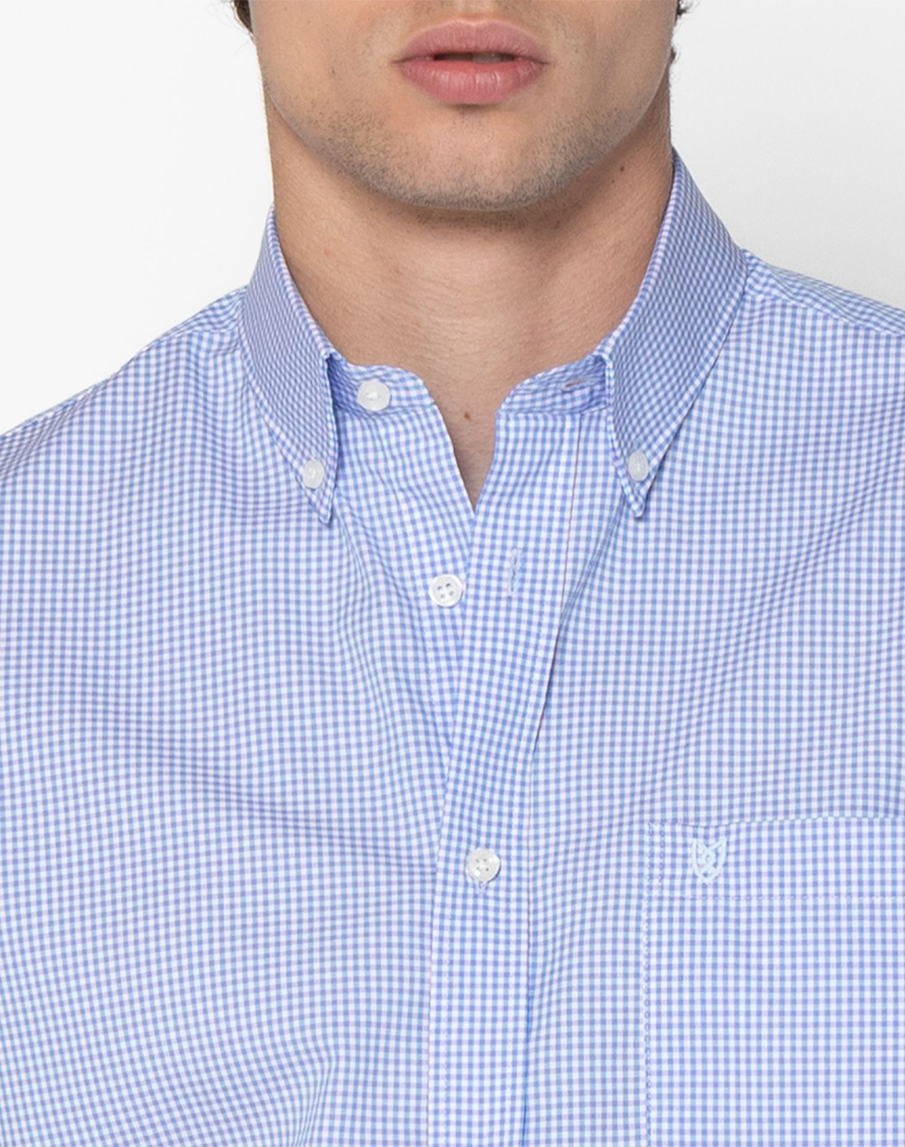 The Bostonians Πουκαμισο Chester Ποπλινα Regular Fit Button-Down 3Aach8657-Lilac Lilac ανδρικά ρούχα πουκάμισα Politikos Shop Πολιτικός