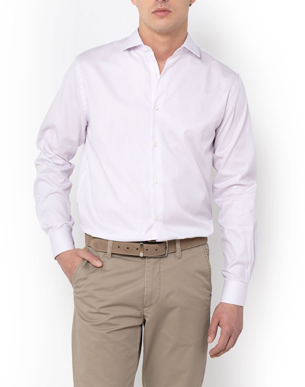 THE BOSTONIANS ΠΟΥΚΑΜΙΣΟ ACORN TWILL CUSTOM FIT Semi-Rex Custom Fit 3ANS4922-LILAC Lilac