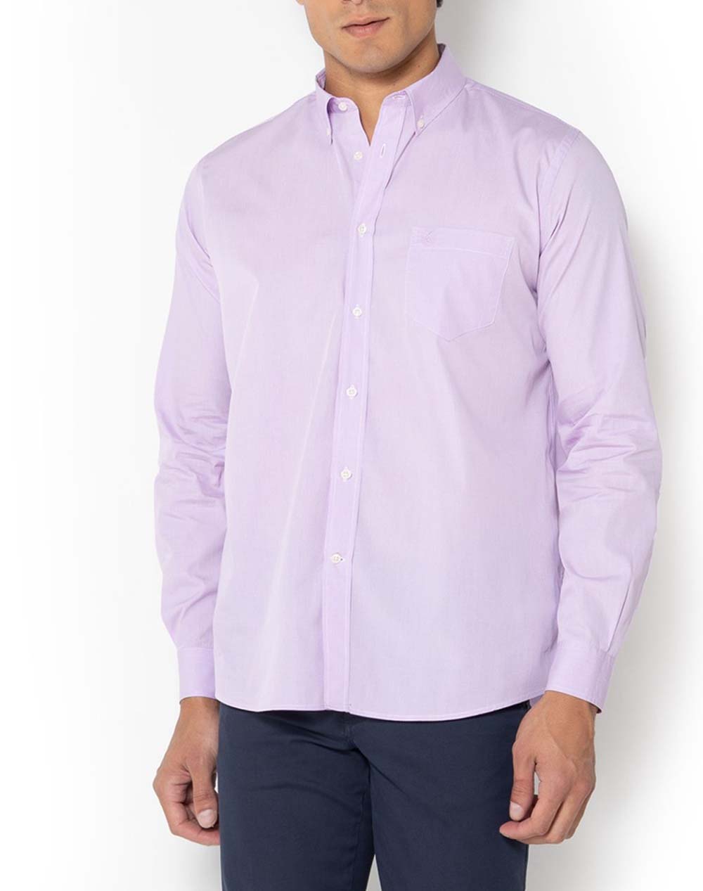 THE BOSTONIANS ΠΟΥΚΑΜΙΣΟ CHESTER ΠΟΠΛΙΝΑ REGULAR FIT MiniCheck POPLIN Button-down Regular Fit 3AAP0016-PINK Pink