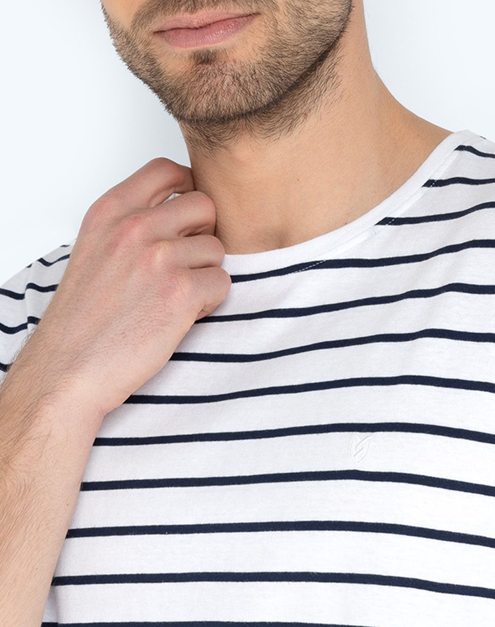 The Bostonians Μπλούζα Acorn T-Shirt Regular Fit 3Ts4010-White White ανδρικά ρούχα μπλούζες Politikos Shop Πολιτικός