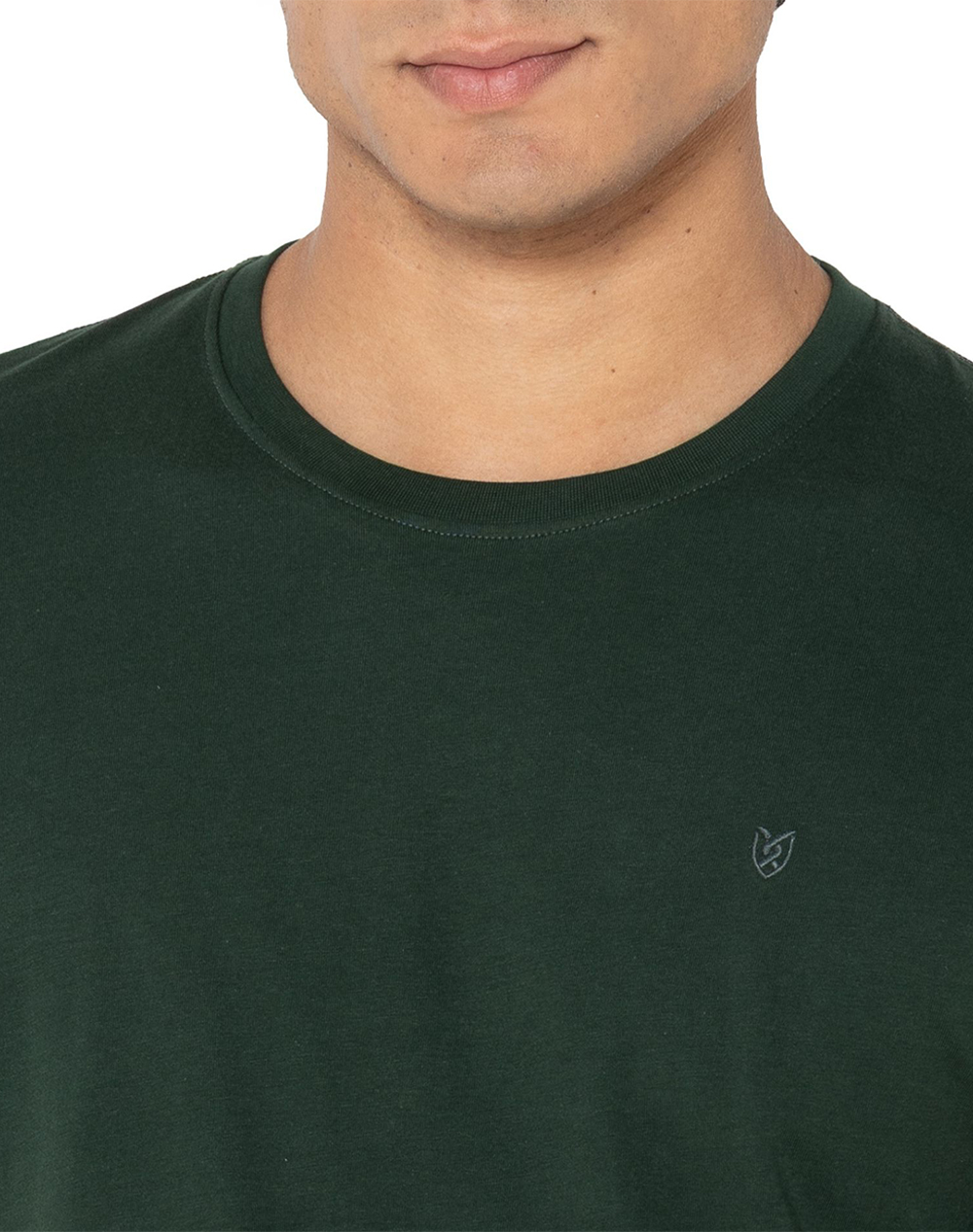 The Bostonians Μπλούζα Essential T-Shirt Regular Fit 3Ts1241N-Dark Darkgreen ανδρικά ρούχα μπλούζες Politikos Shop Πολιτικός