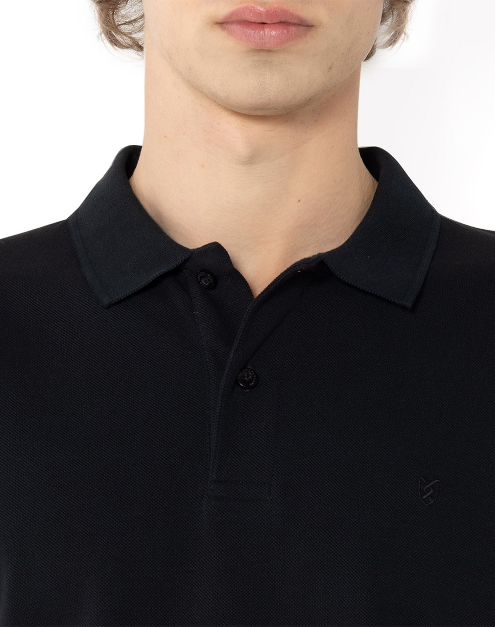 The Bostonians Μπλούζα Polo Pique Regular Fit 3Ps0001-Black Black ανδρικά ρούχα μπλούζες Politikos Shop Πολιτικός