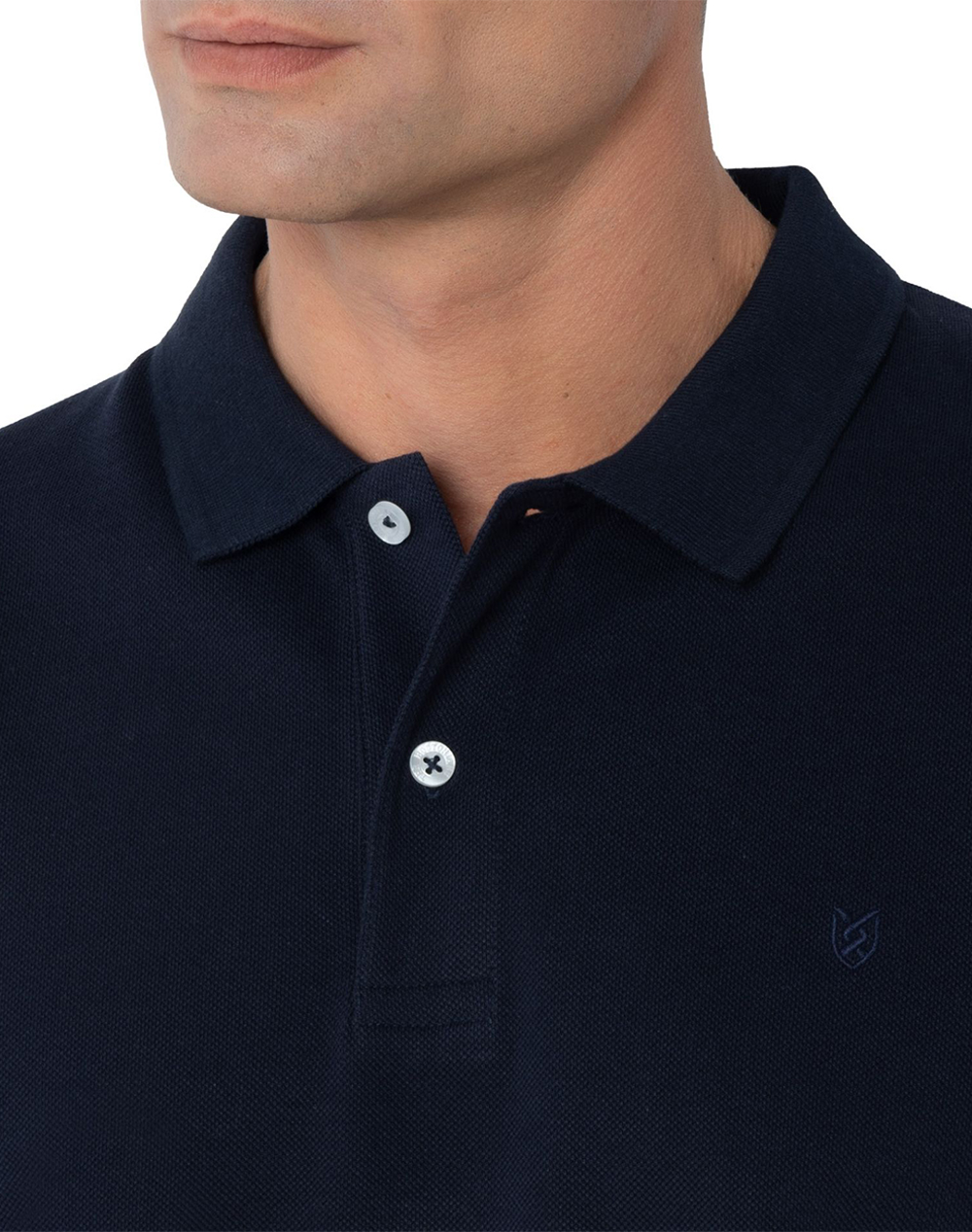 The Bostonians Μπλούζα Polo Pique Regular Fit 3Ps0001-Navy Darkblue ανδρικά ρούχα μπλούζες Politikos Shop Πολιτικός