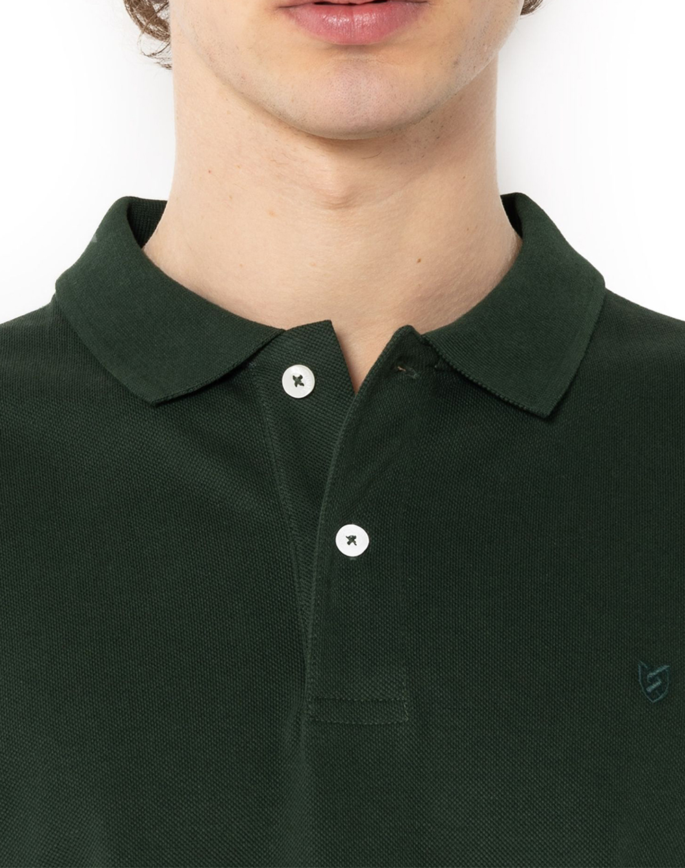 The Bostonians Μπλούζα Polo Pique Regular Fit 3Ps0001-Dark Darkgreen ανδρικά ρούχα μπλούζες Politikos Shop Πολιτικός