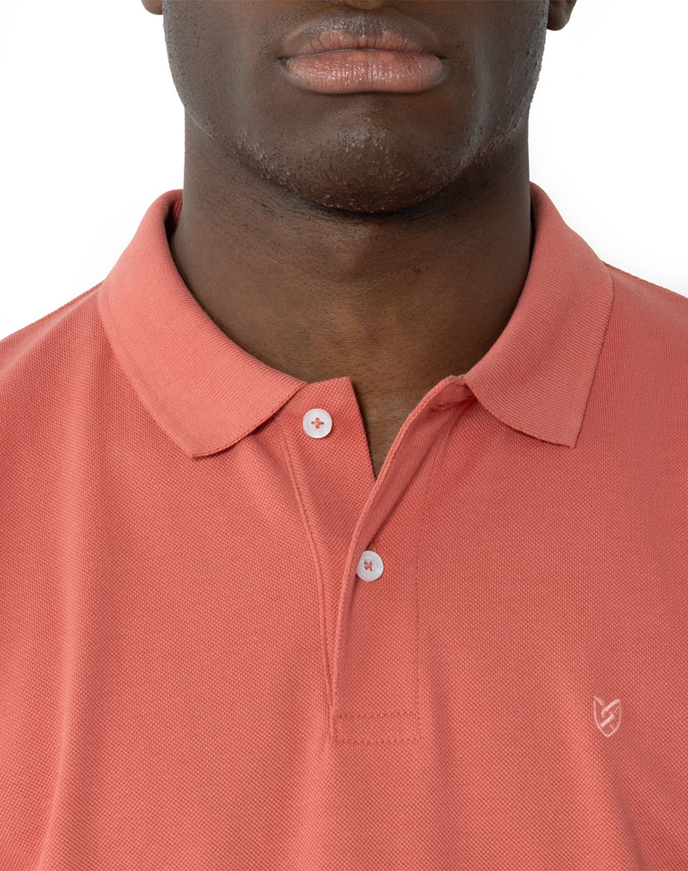 The Bostonians Μπλούζα Polo Pique Regular Fit 3Ps0001-Sierra Firebrick ανδρικά ρούχα μπλούζες Politikos Shop Πολιτικός