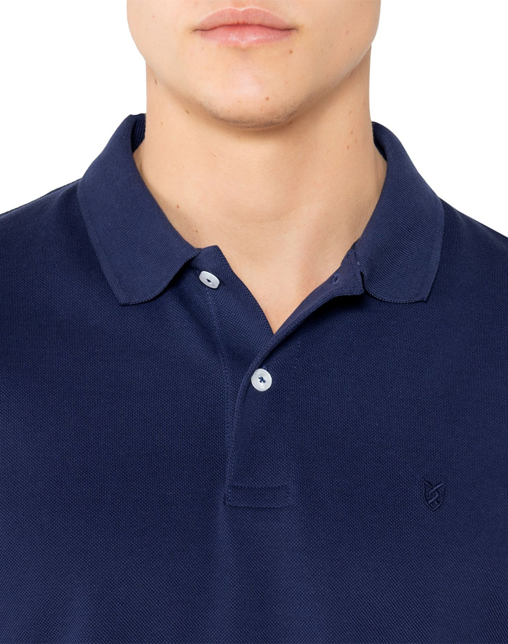 The Bostonians Μπλούζα Polo Pique Regular Fit 3Ps0001-Indigo Indigo ανδρικά ρούχα μπλούζες Politikos Shop Πολιτικός
