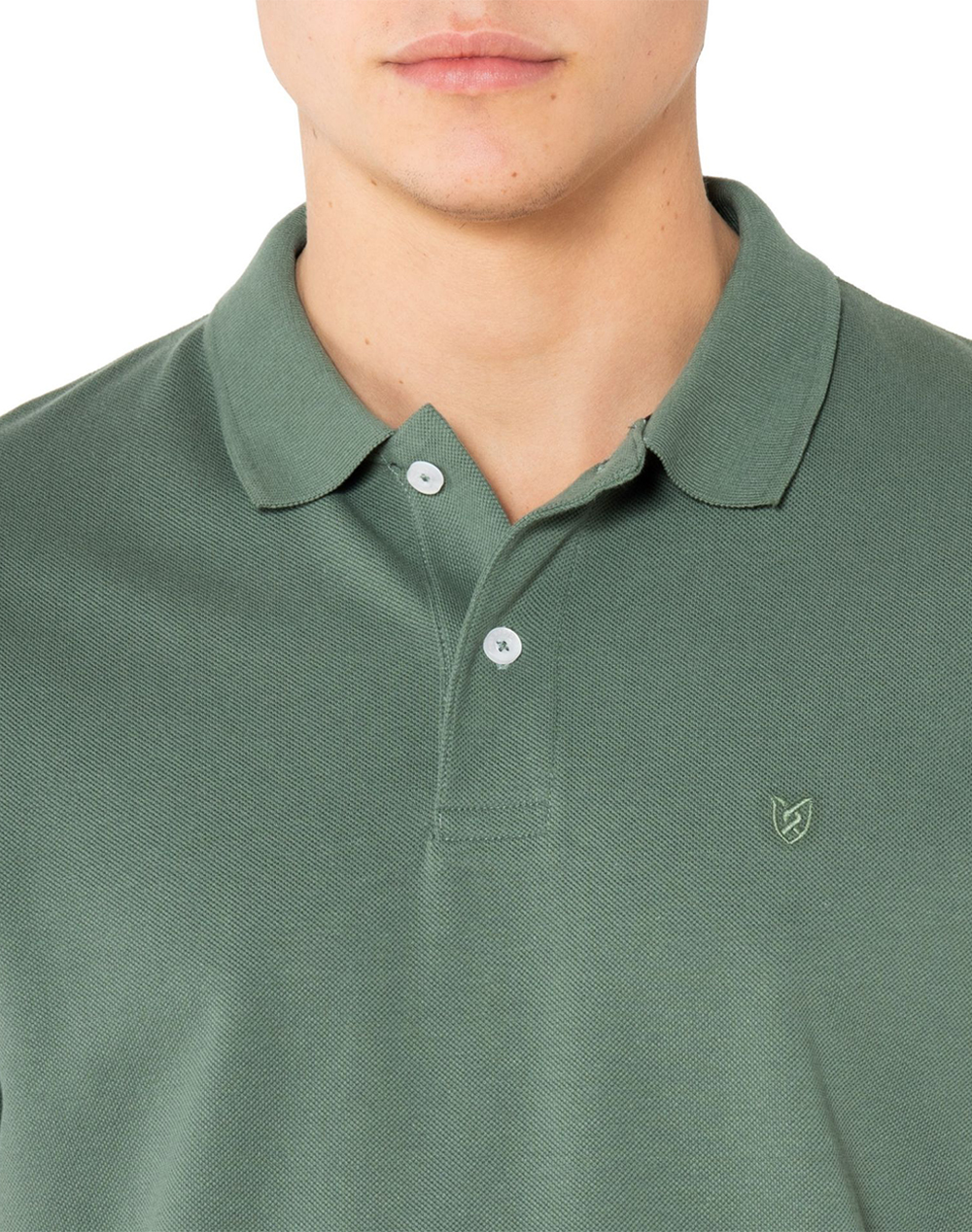 The Bostonians Μπλούζα Polo Pique Regular Fit 3Ps0001-Olive Khaki ανδρικά ρούχα μπλούζες Politikos Shop Πολιτικός