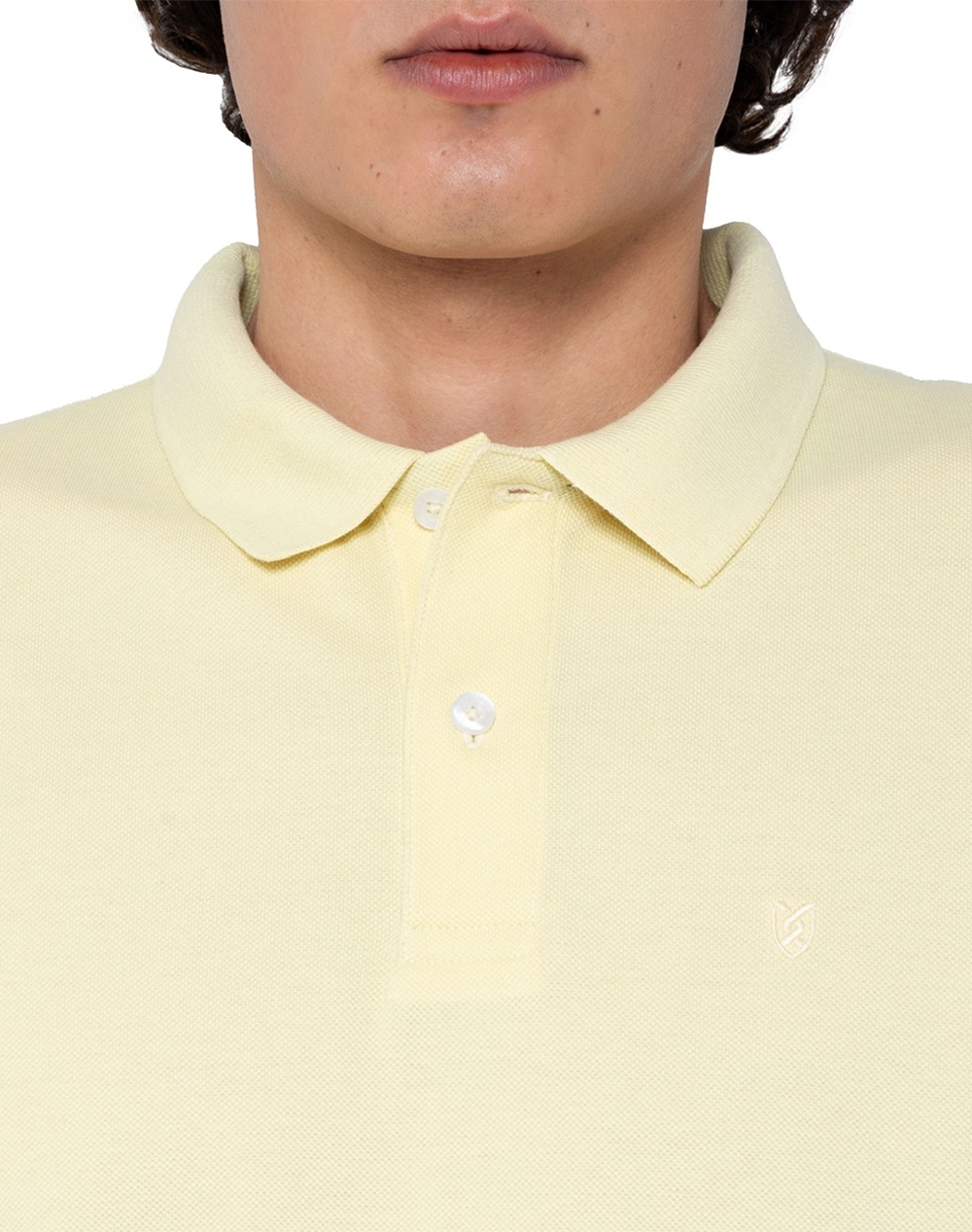 The Bostonians Μπλούζα Polo Pique Regular Fit 3Ps0001-Lime Lightyellow ανδρικά ρούχα μπλούζες Politikos Shop Πολιτικός