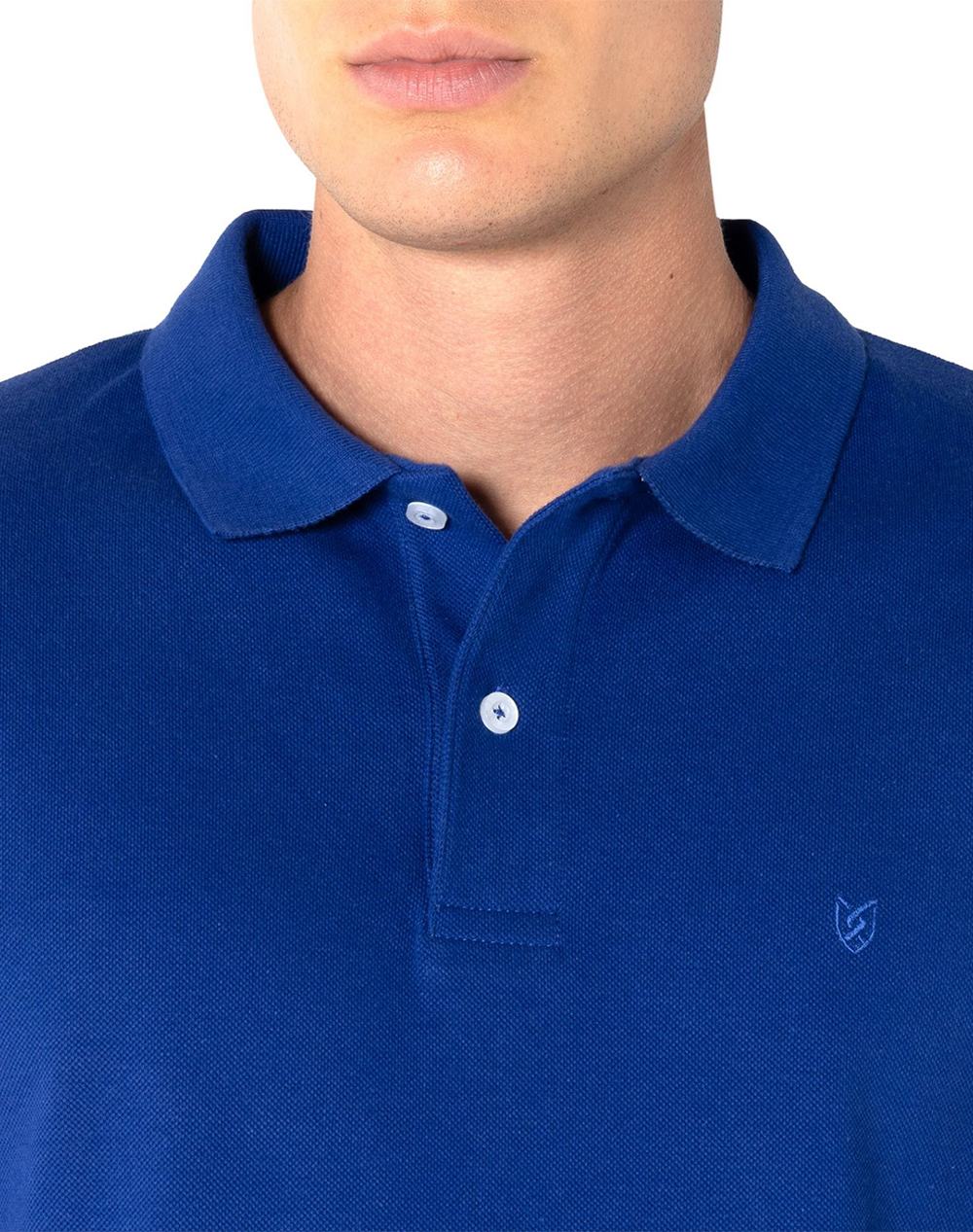 The Bostonians Μπλούζα Polo Pique Regular Fit 3Ps0001-Cosmic Oceanblue ανδρικά ρούχα μπλούζες Politikos Shop Πολιτικός